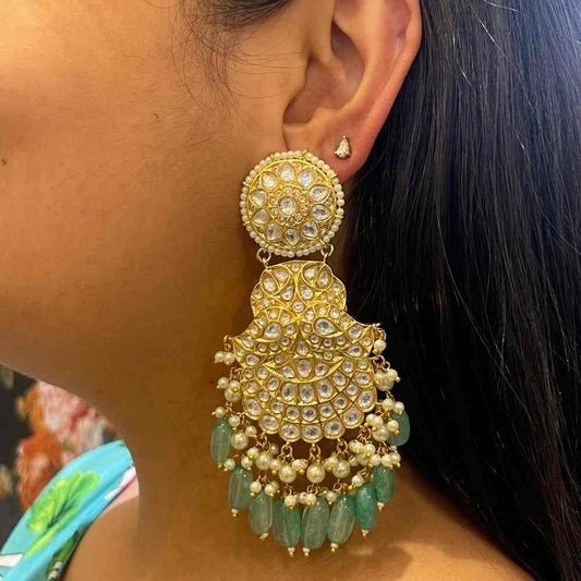 Saima Kundan Earring image 0