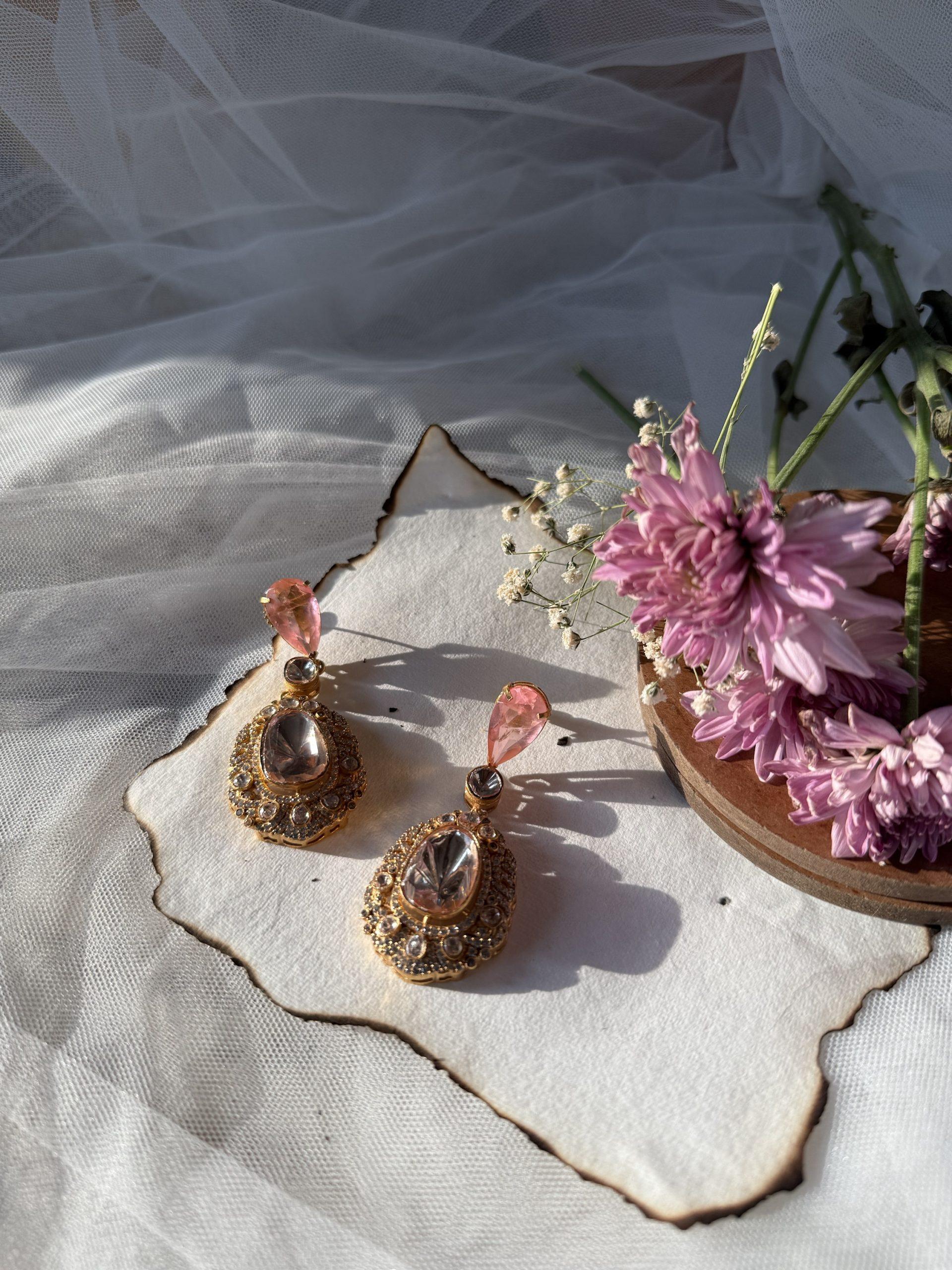 Rhea Polki Earrings image 0