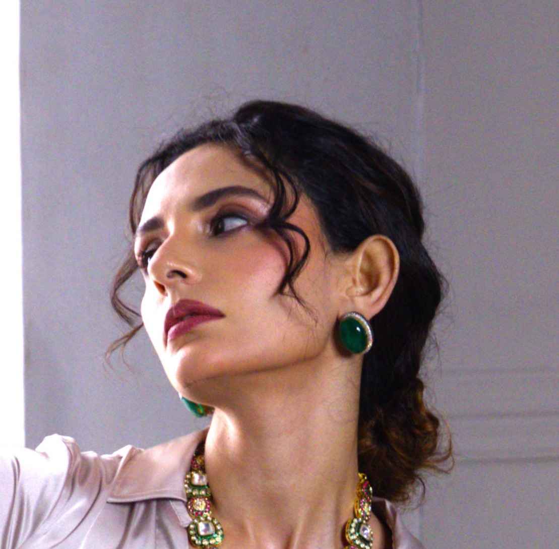 ARIZONA EMERALD STUD image 1