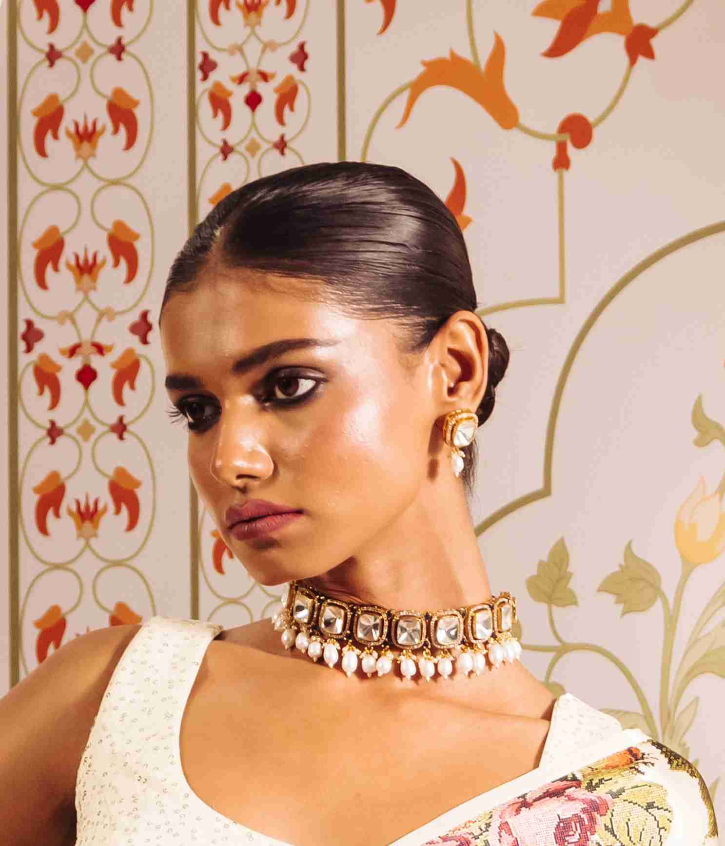 MITALI KUNDAN CHOKER SET image 0