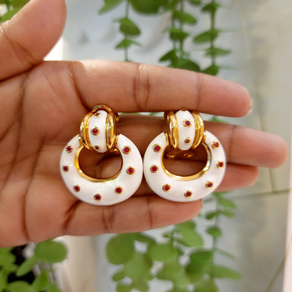 Vea Acrylic Earring image 0