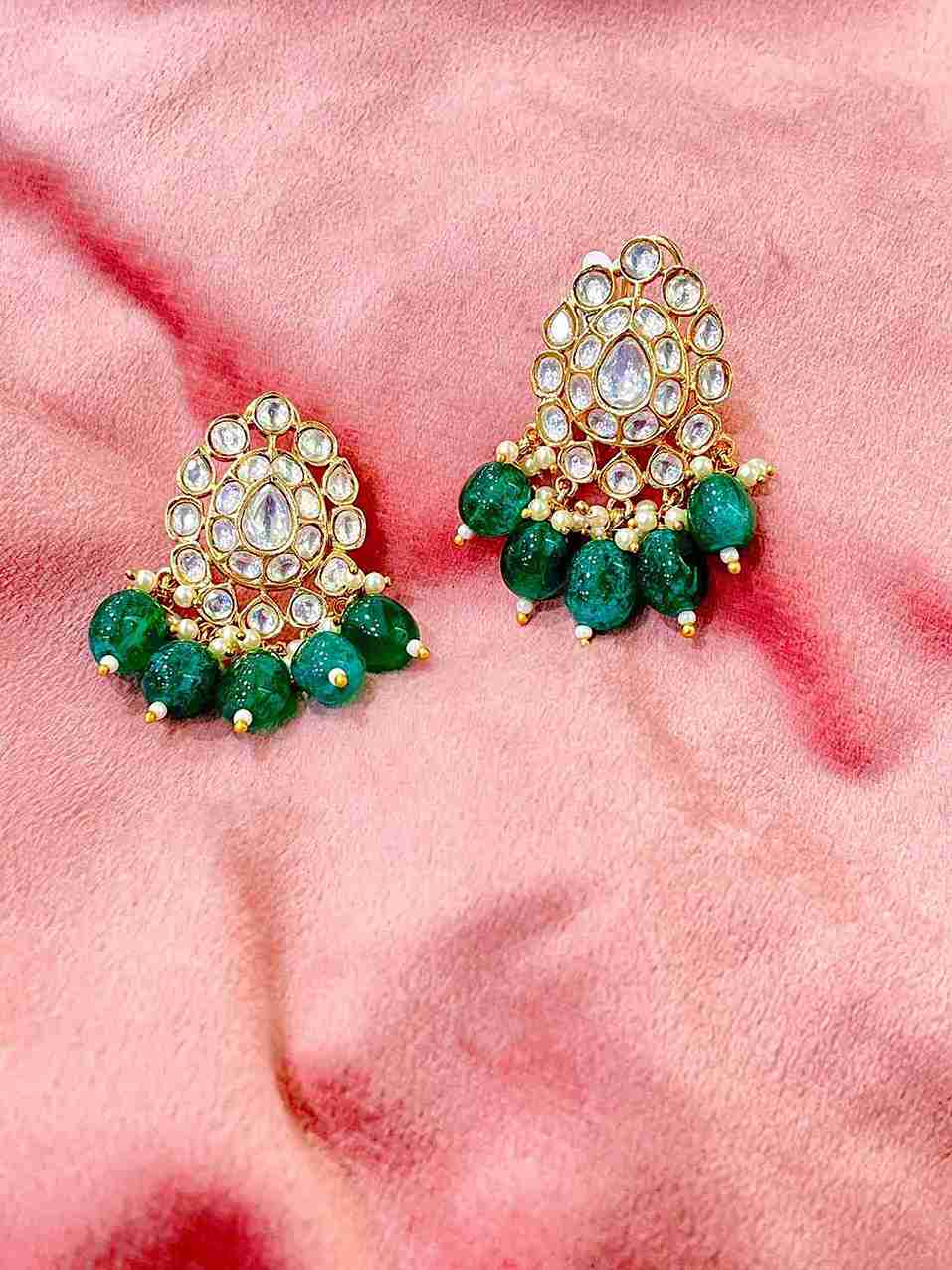 KEYA POLKI EARRING image 0