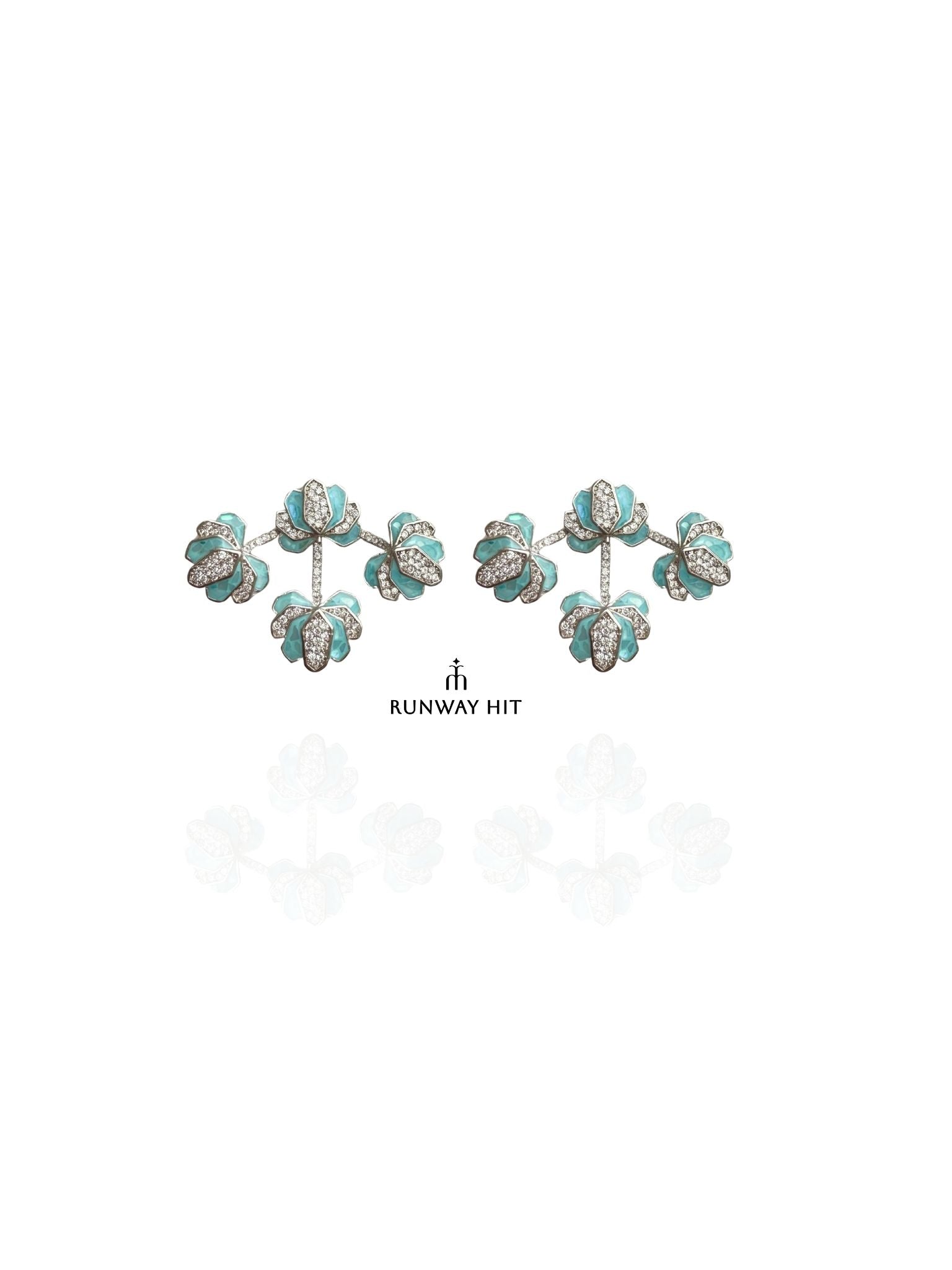 CONFLUENCE BLUE EARRING