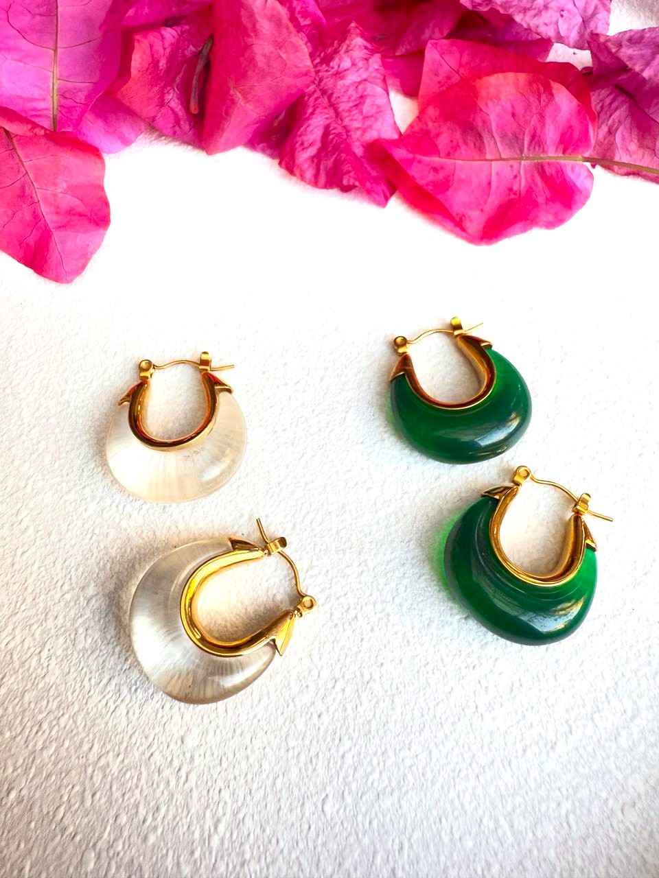 COLORED U SHAPE HOOPS image 0