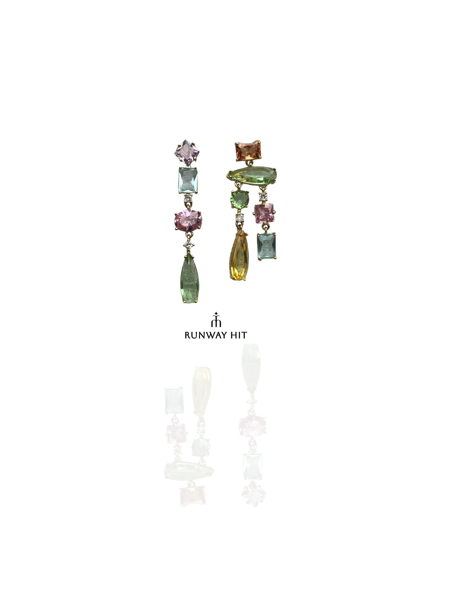 CELESTA MISMATCH SWAROVSKI EARRING