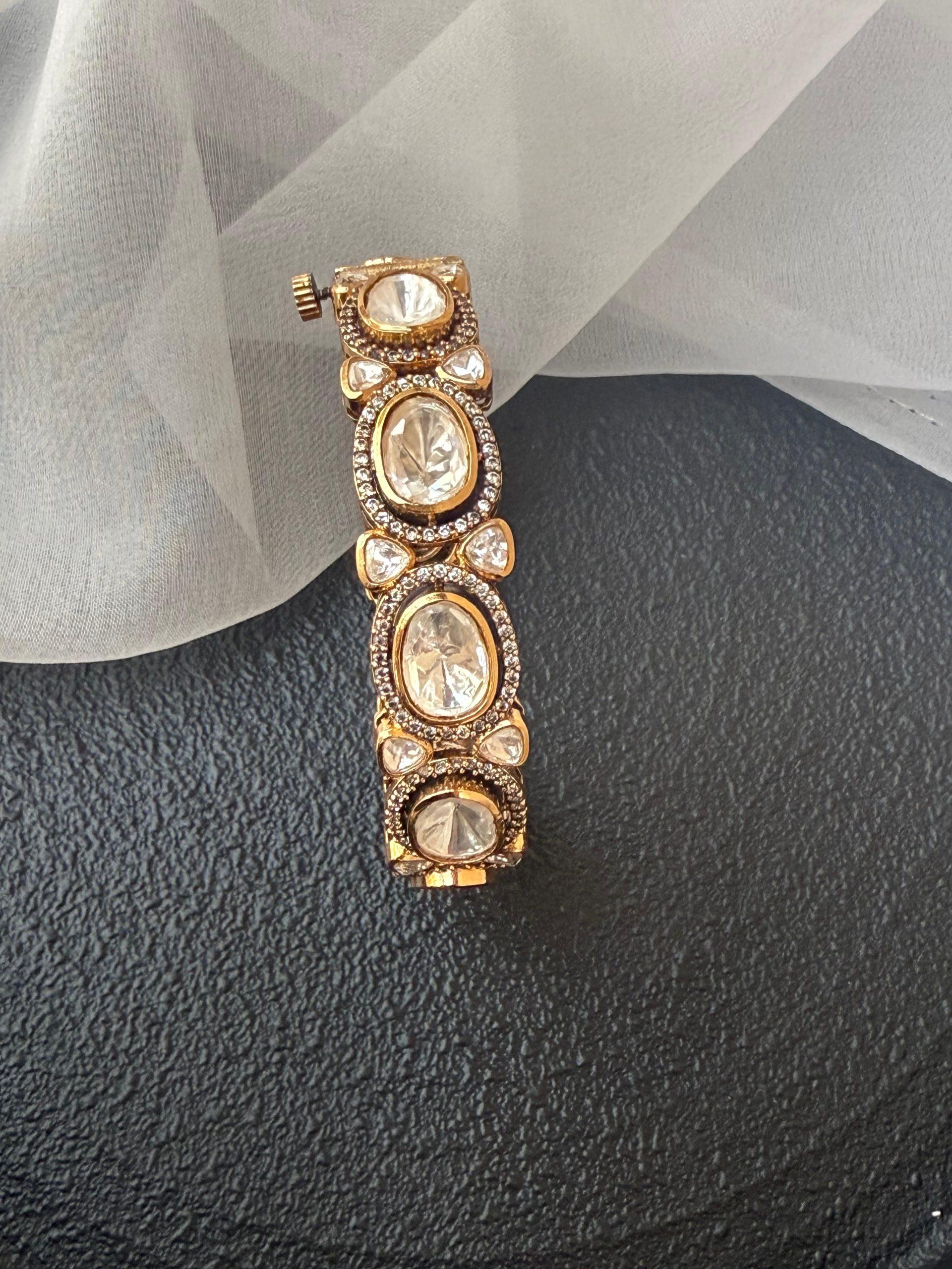 Diya Polki Bracelet image 0