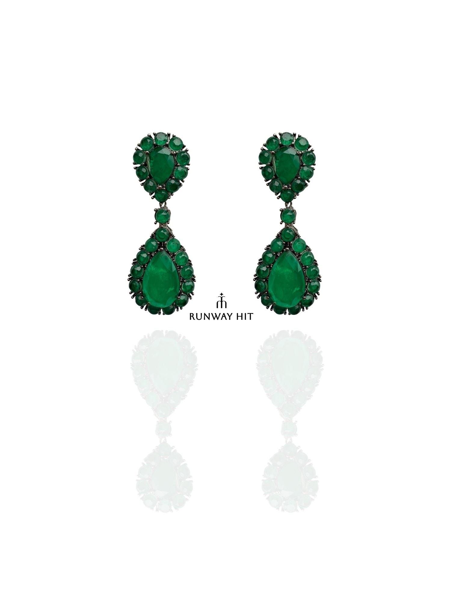 MAGNOLIA GREEN EARRING