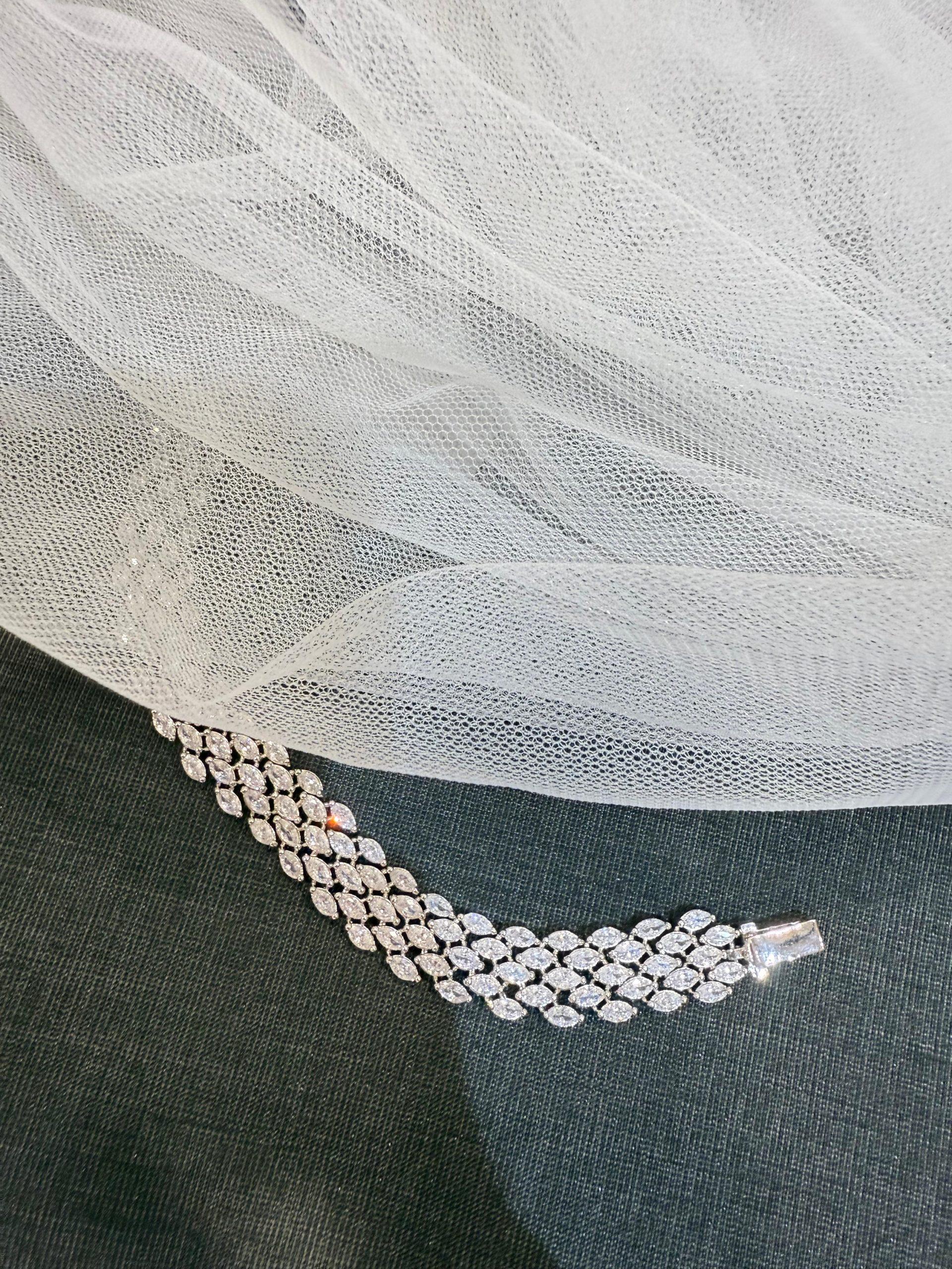 Rimjhim Diamond Tennis Bracelet image 0