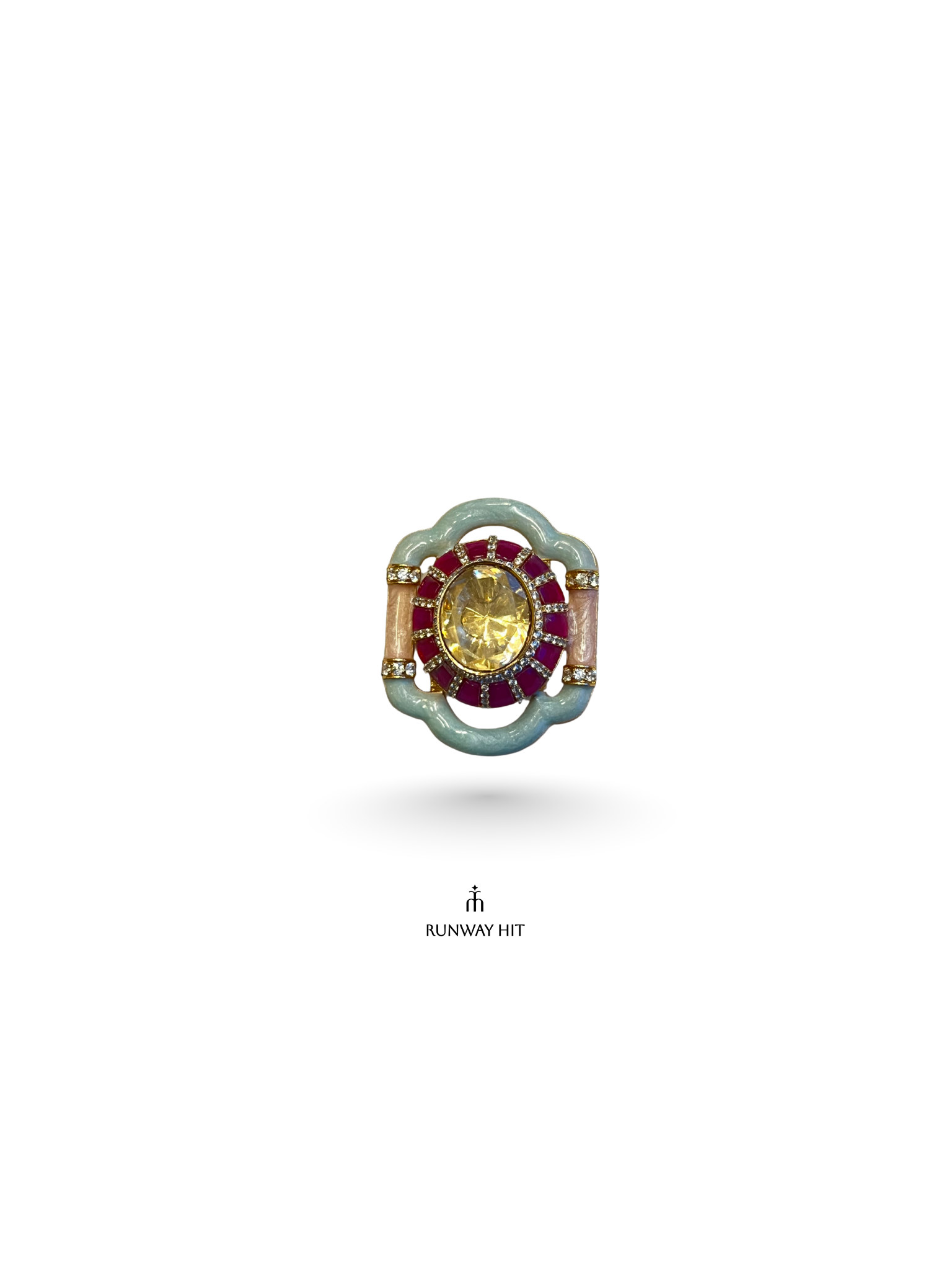 RUHI SKY AND PINK RING