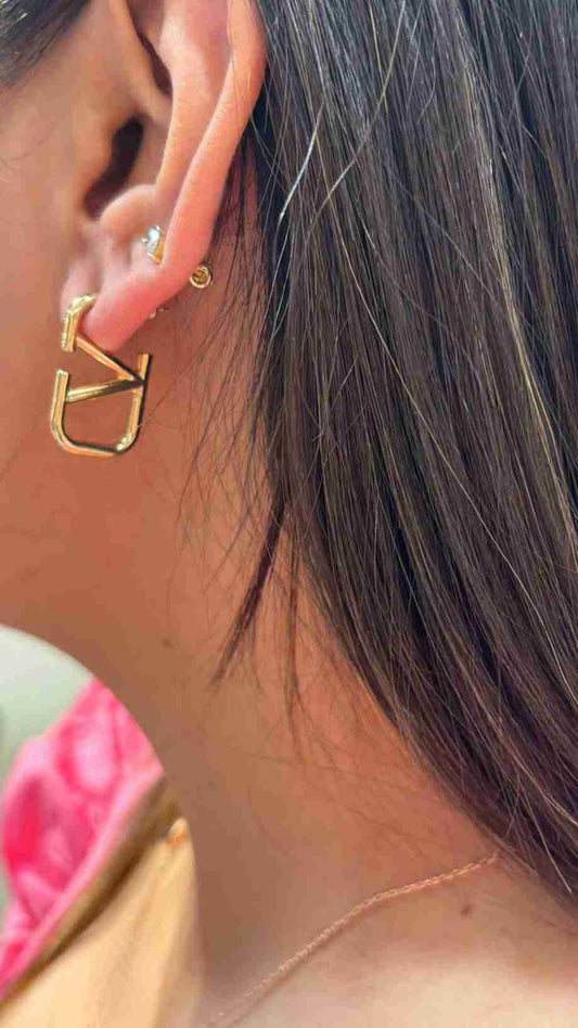 VALENTINO SMALL HOOPS image 0