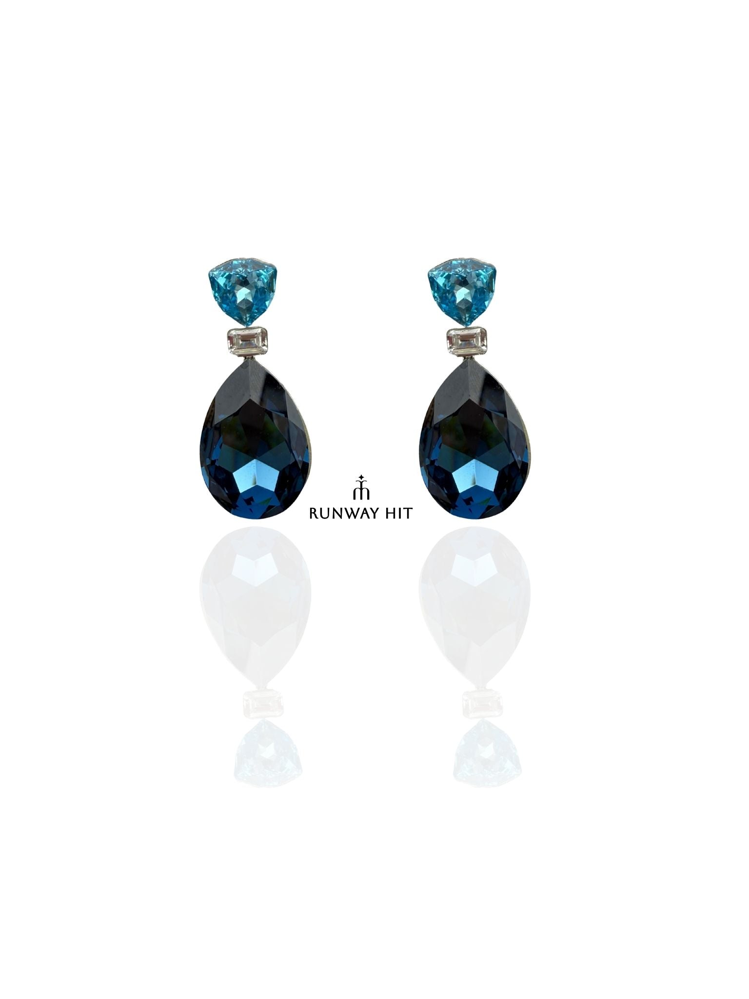 GARDENIA SKY BLUE EARRING