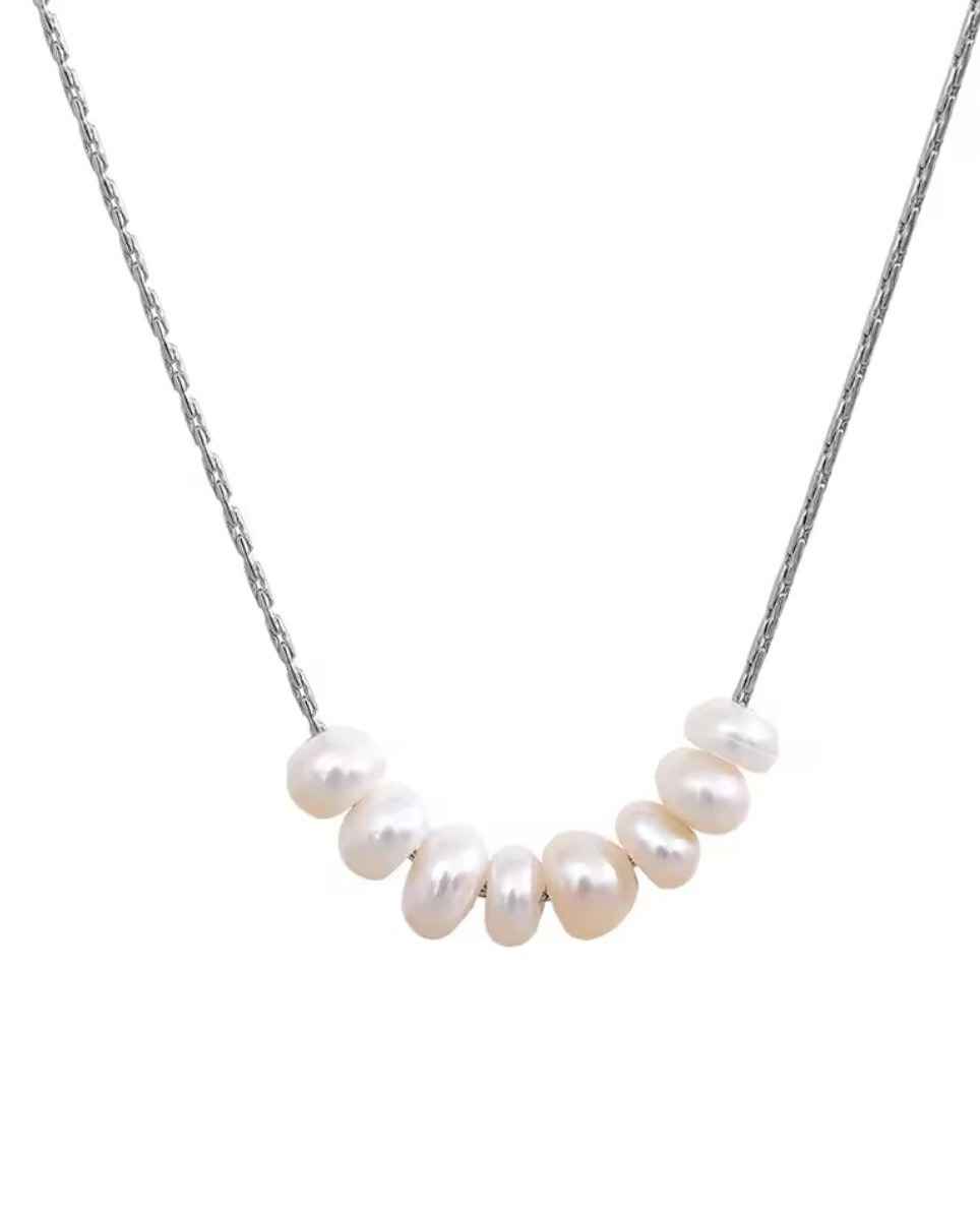 JOY SILVER PEARL CHAIN image 0