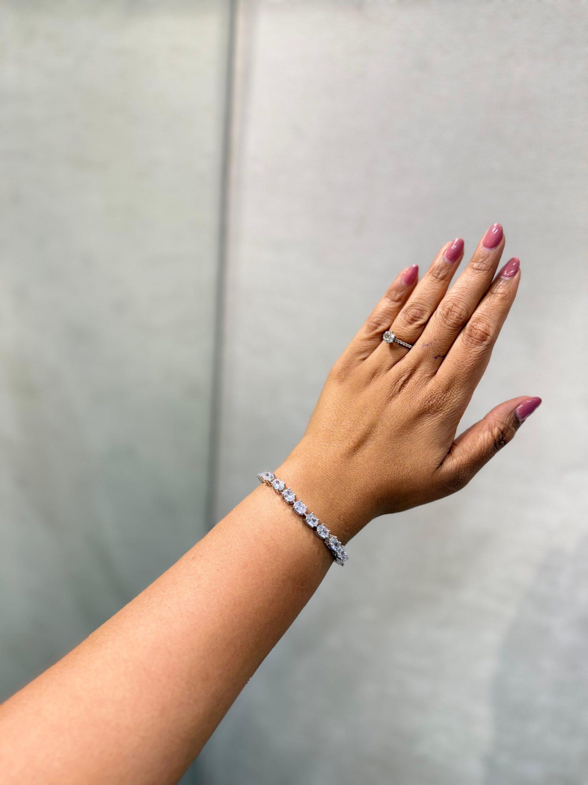 Hamsika Diamond Bangle image 0