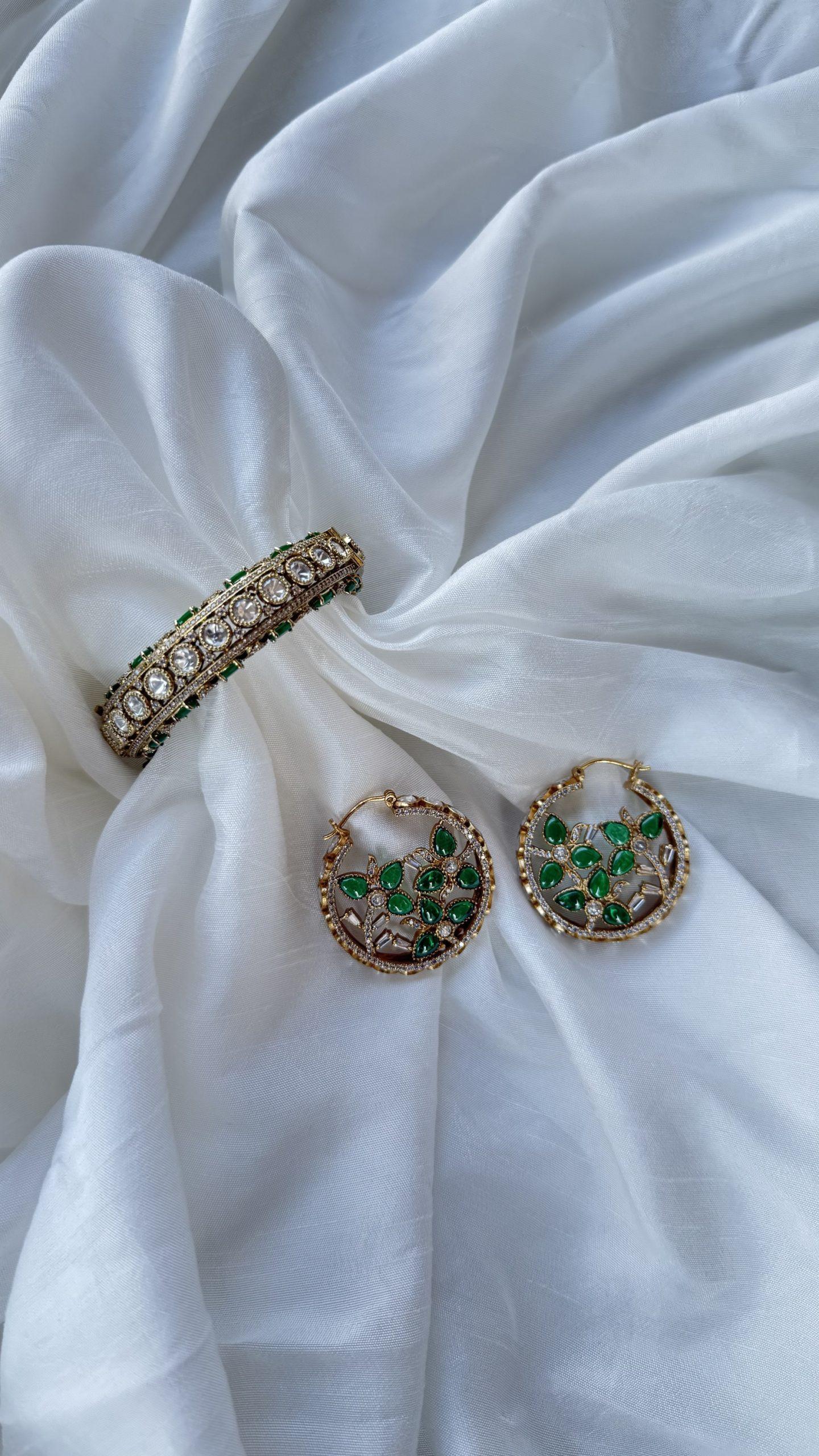 Bangle + Earrings image 0