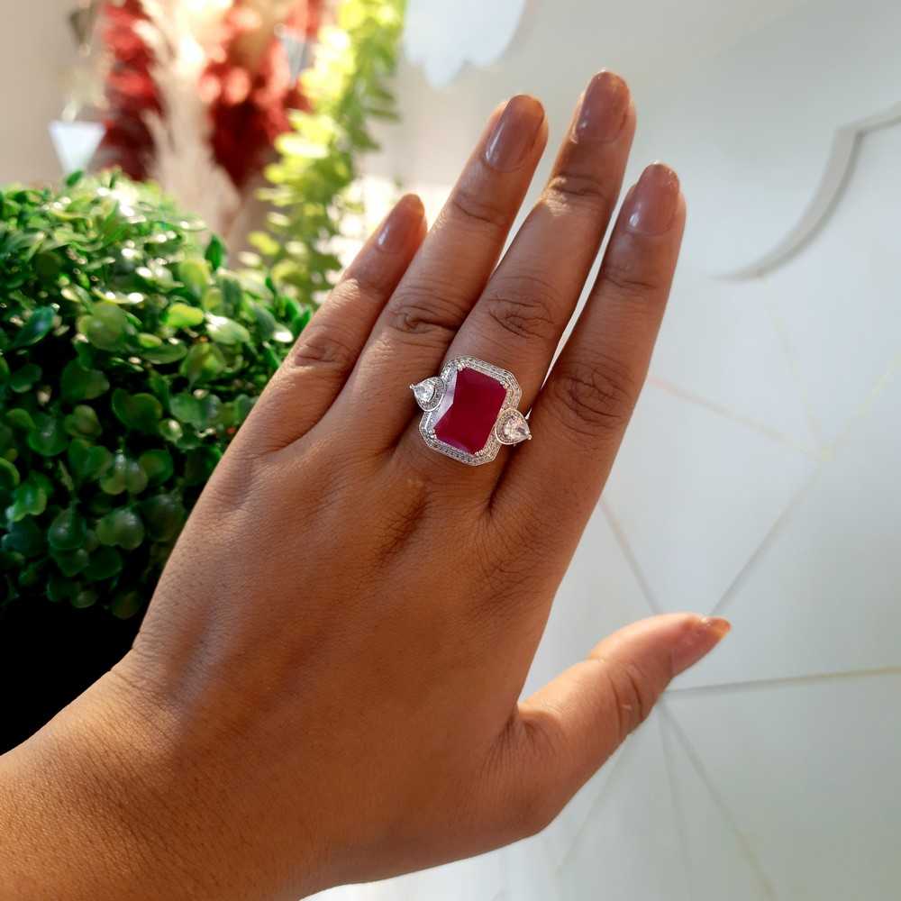 Red Stone Ring image 0