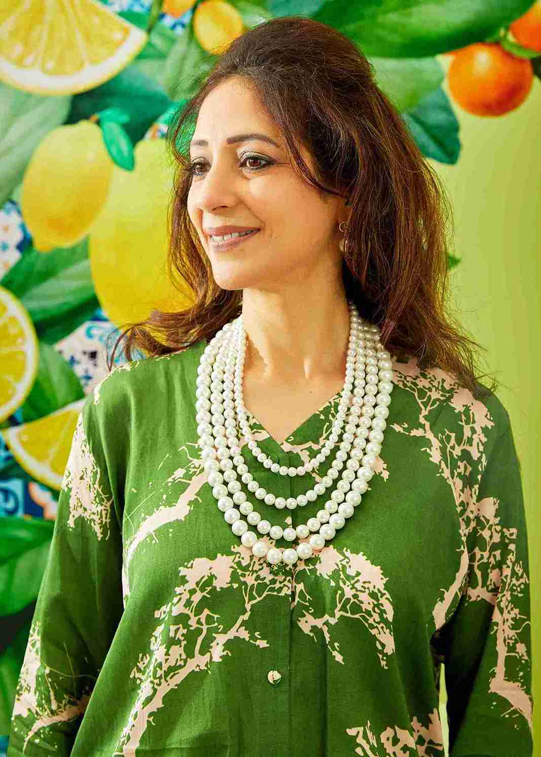 PEARL FOUR LAYER MALA image 0