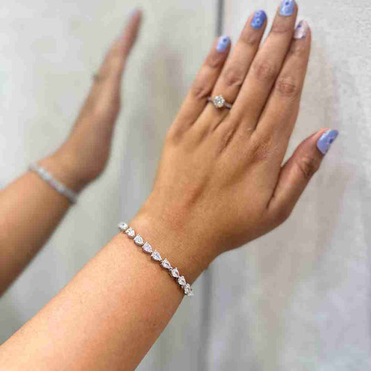 Single Drop Tennis Bracelet image 0