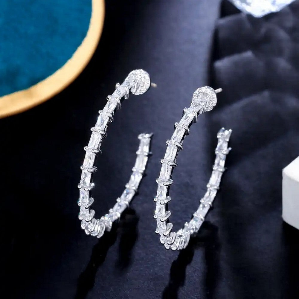 Midi Baguette Hoop image 0