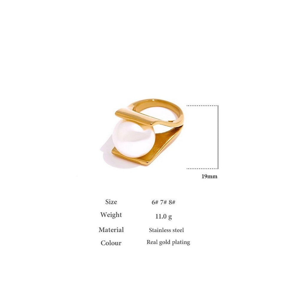 Olivia Pearl Ring image 1