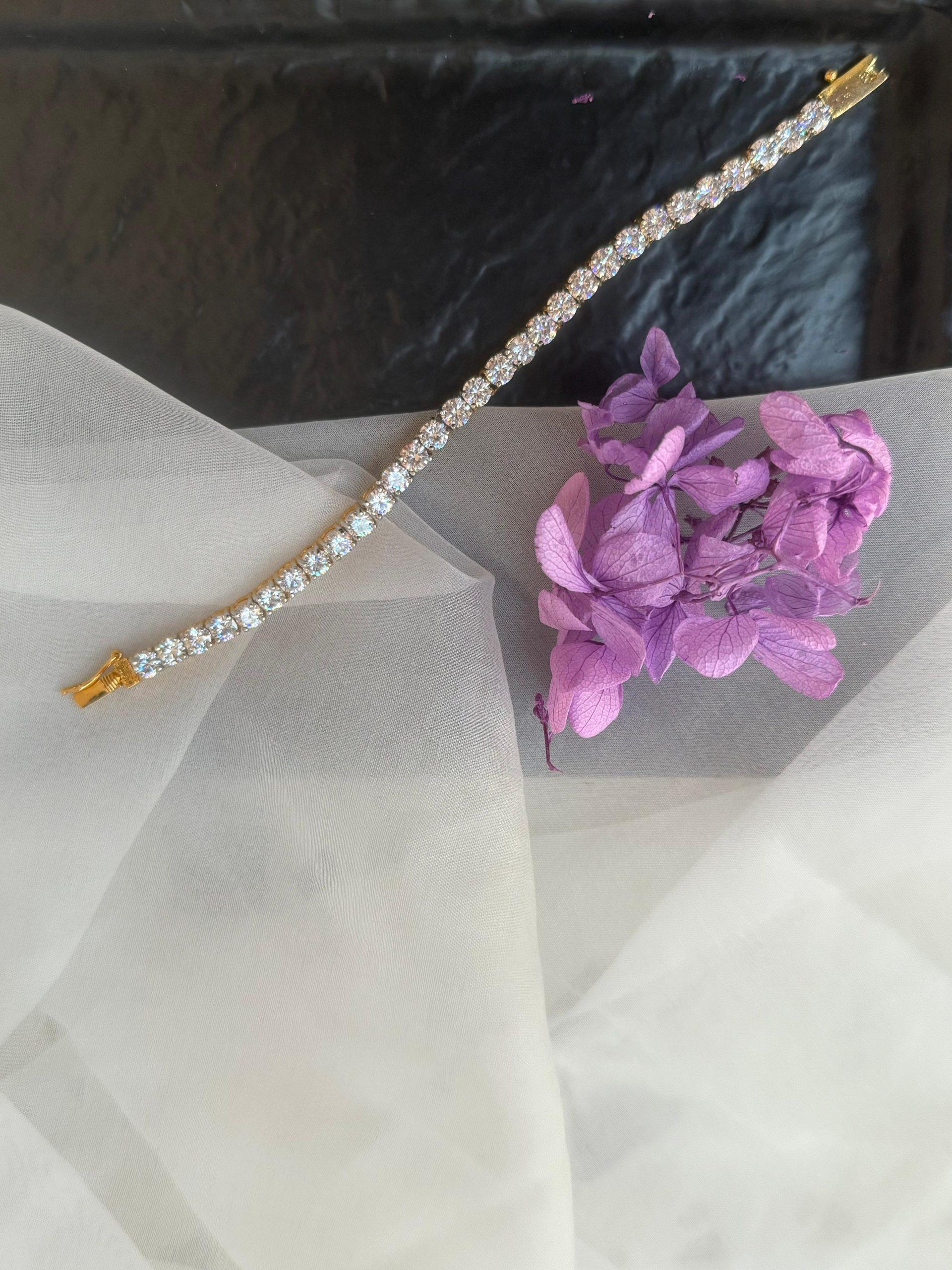 Aheli Tennis Bracelet image 0