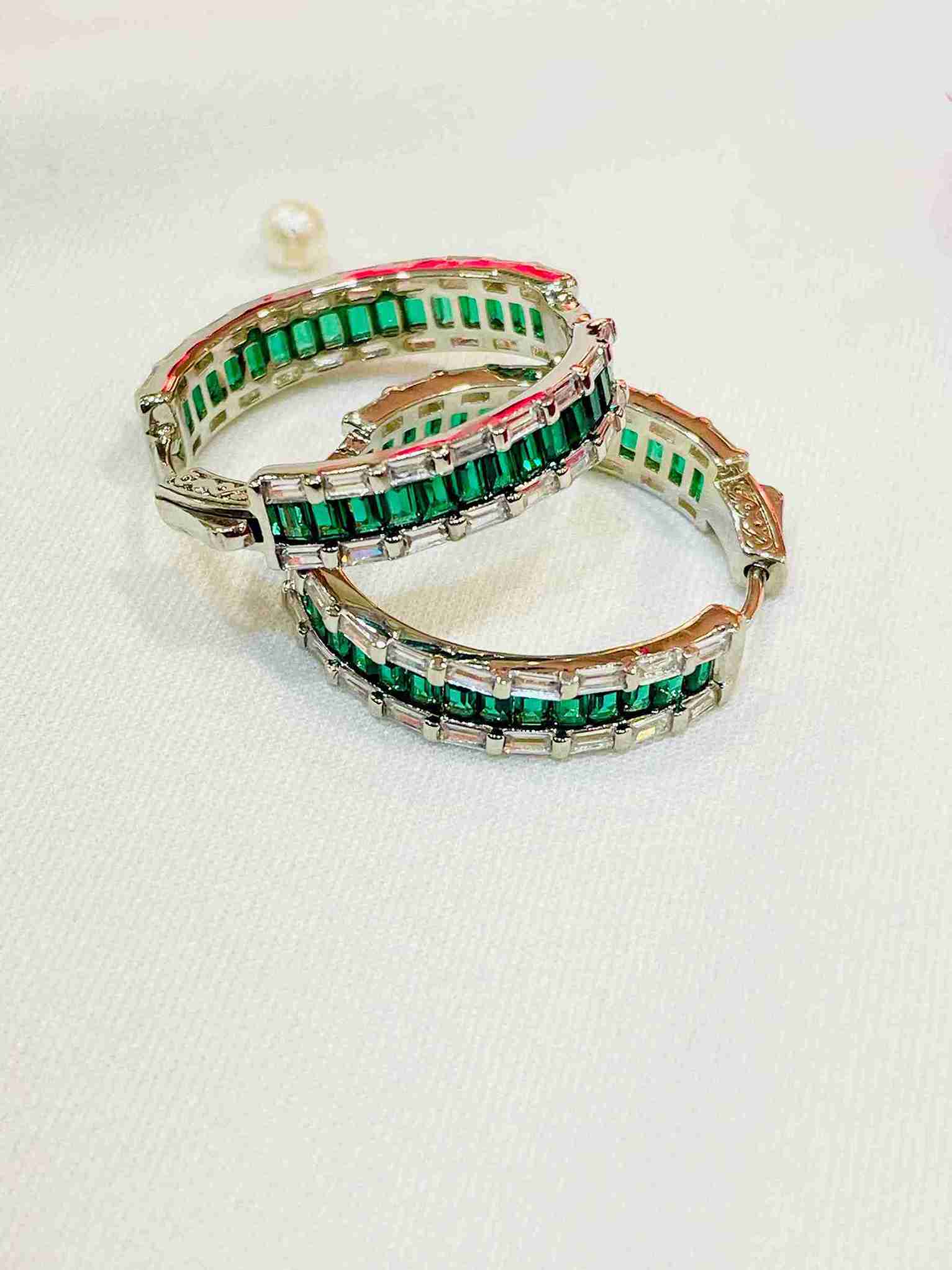 Ophelia Green Hoops image 0