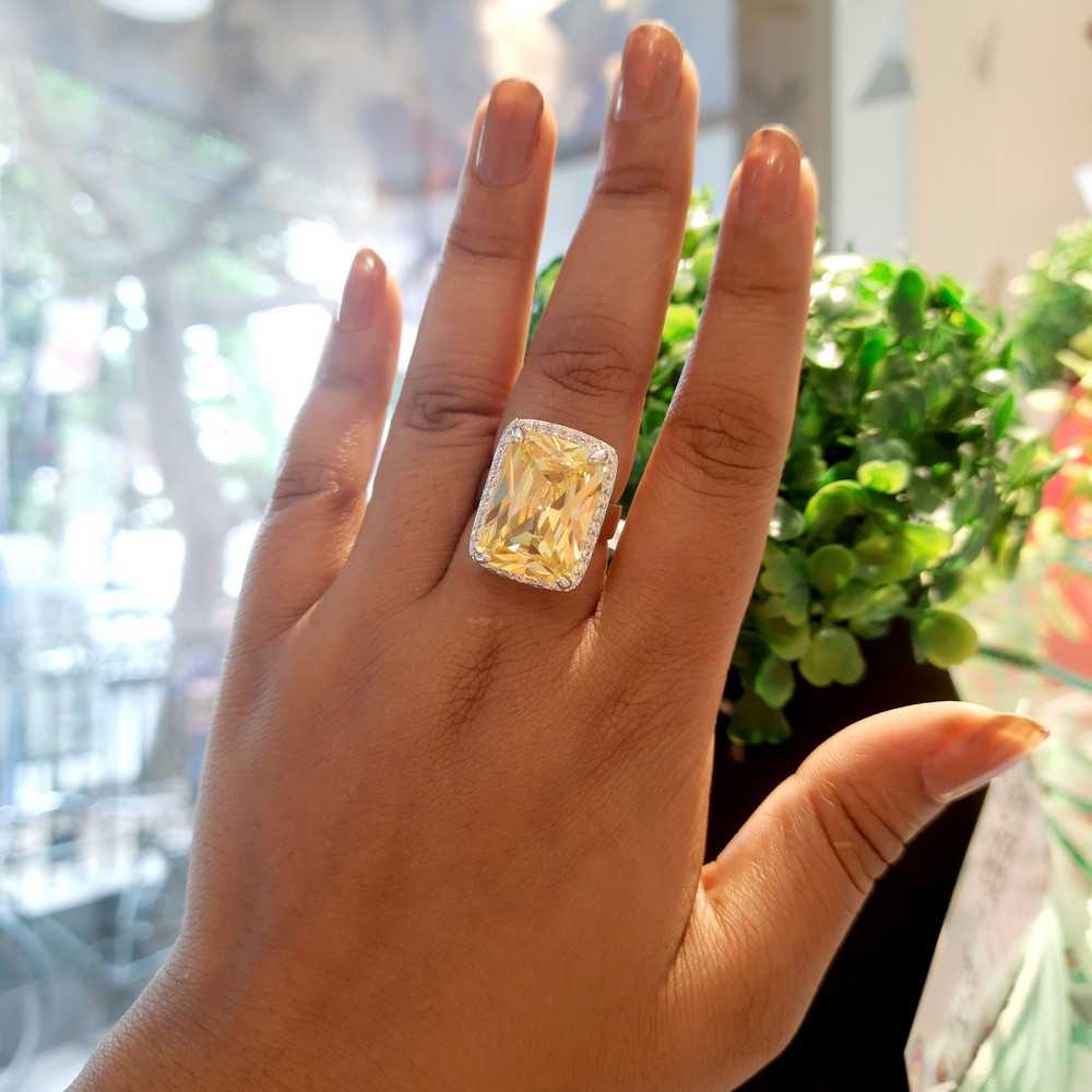 Yellow Diamond Ring image 0