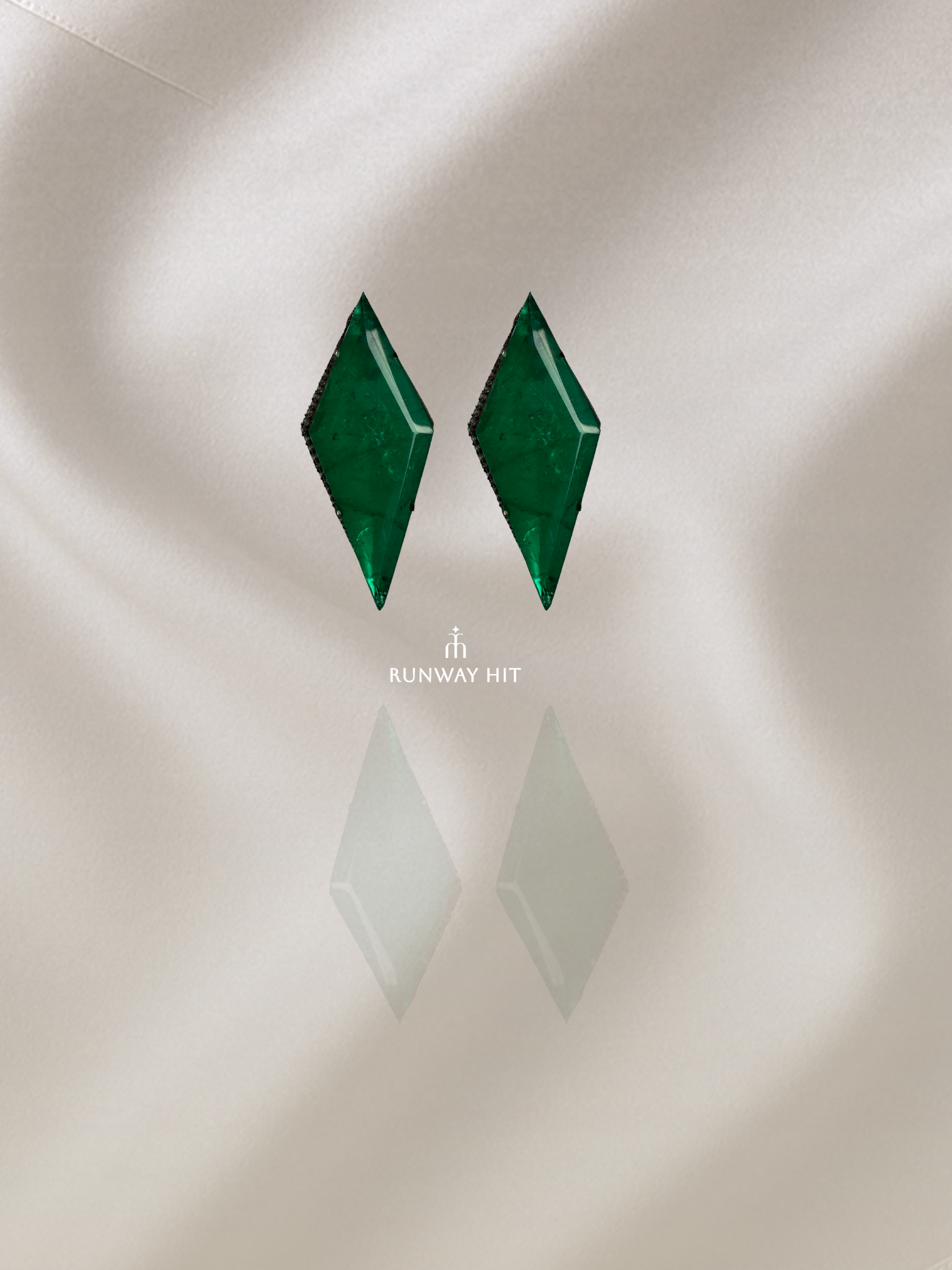 Prego Statement Earring (Green)