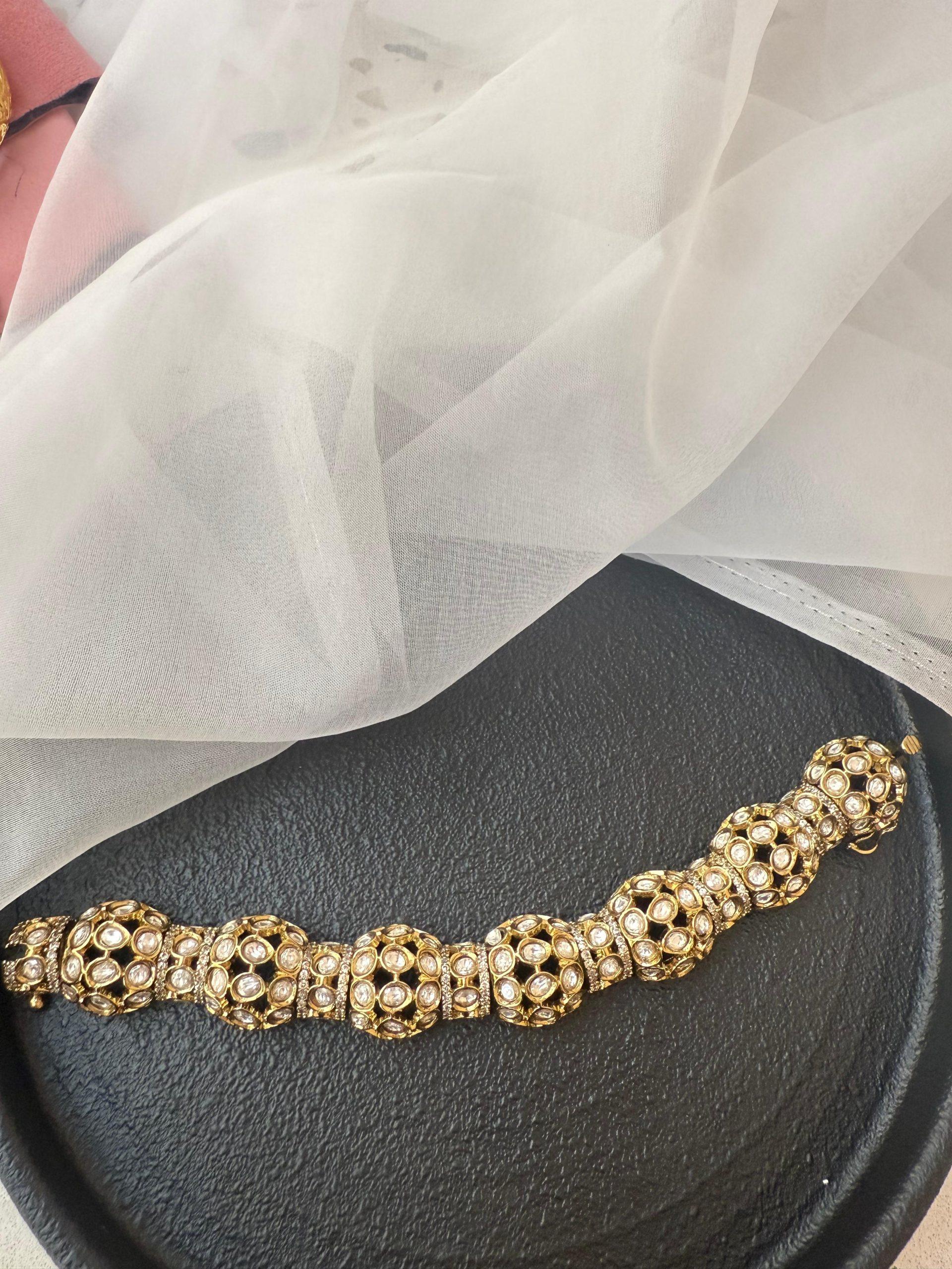 SIDDHI ANTIQUE POLKI BRACELET image 0