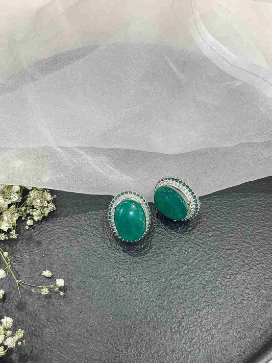ACE EMERALD STUD image 0