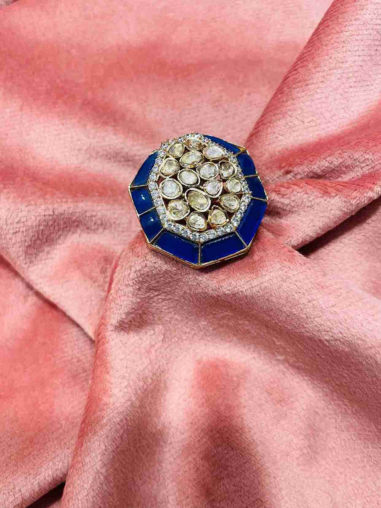 NITARA POLKI RING image 0