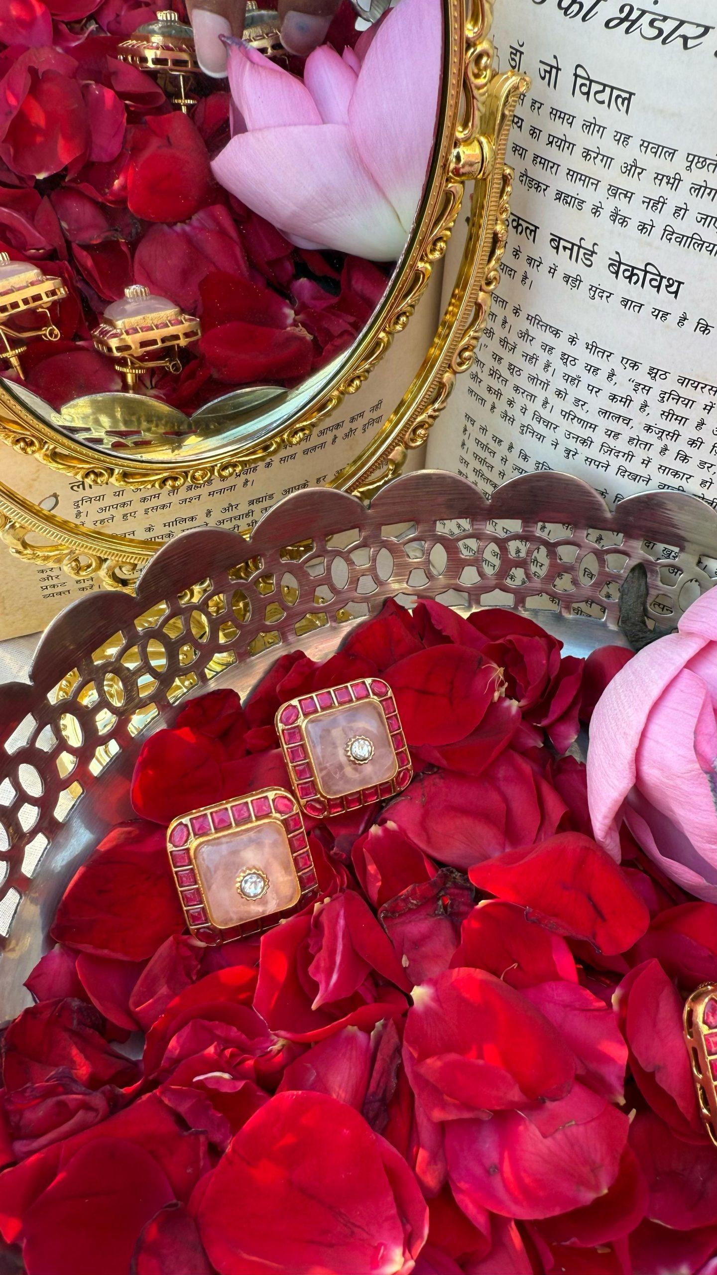 KUNASHA PINK INDIAN STUD image 1