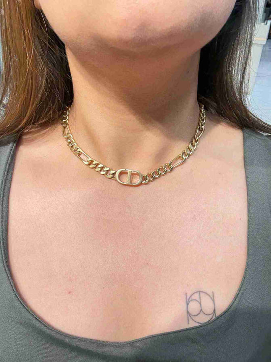 CD MATTE GOLD CHAIN image 0
