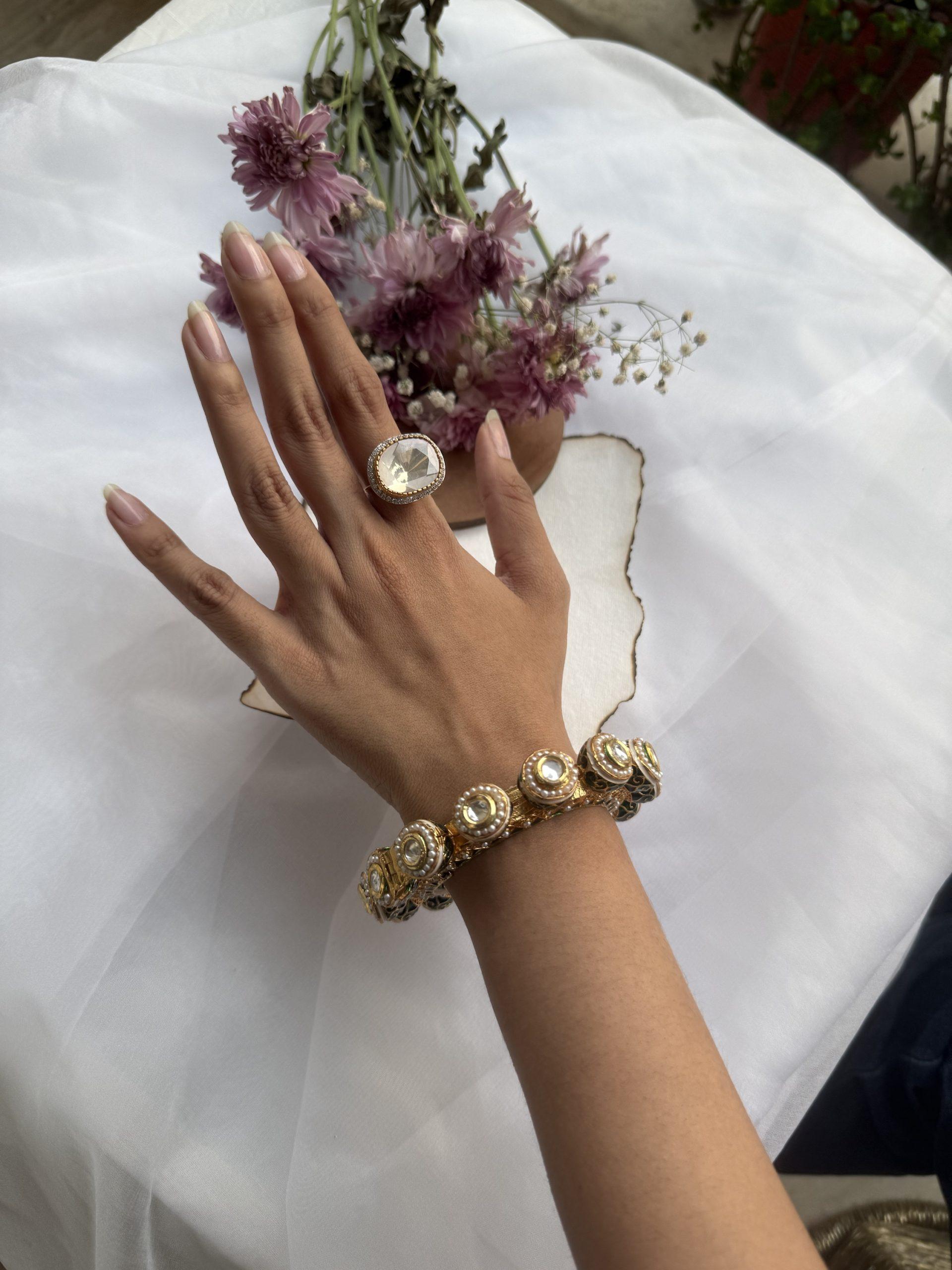 Aashiqa Polki Bangle image 0