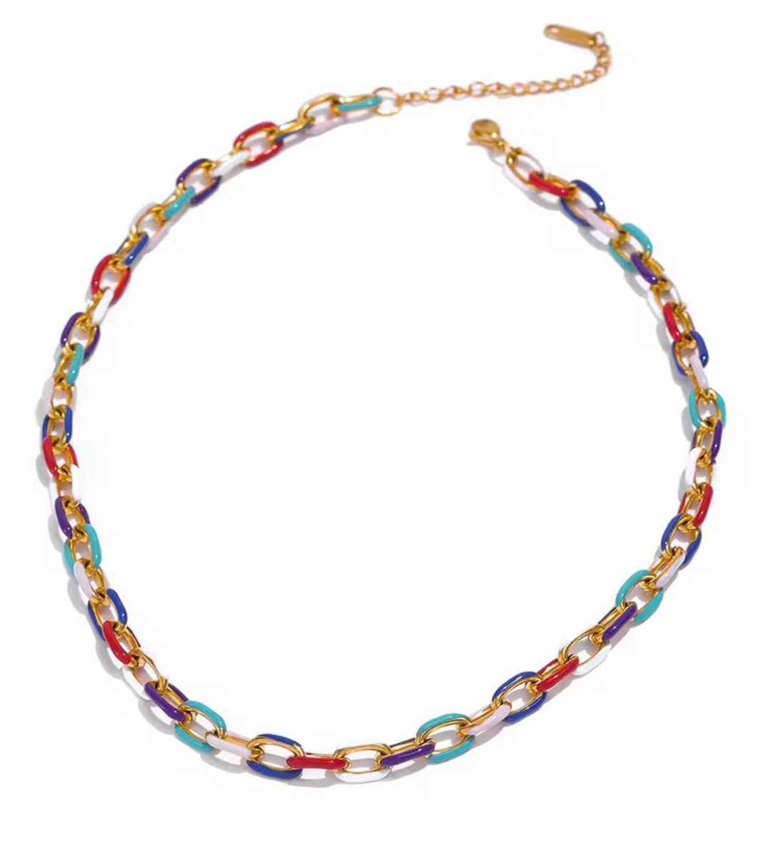 HARPER COLOURED CHAIN image 1