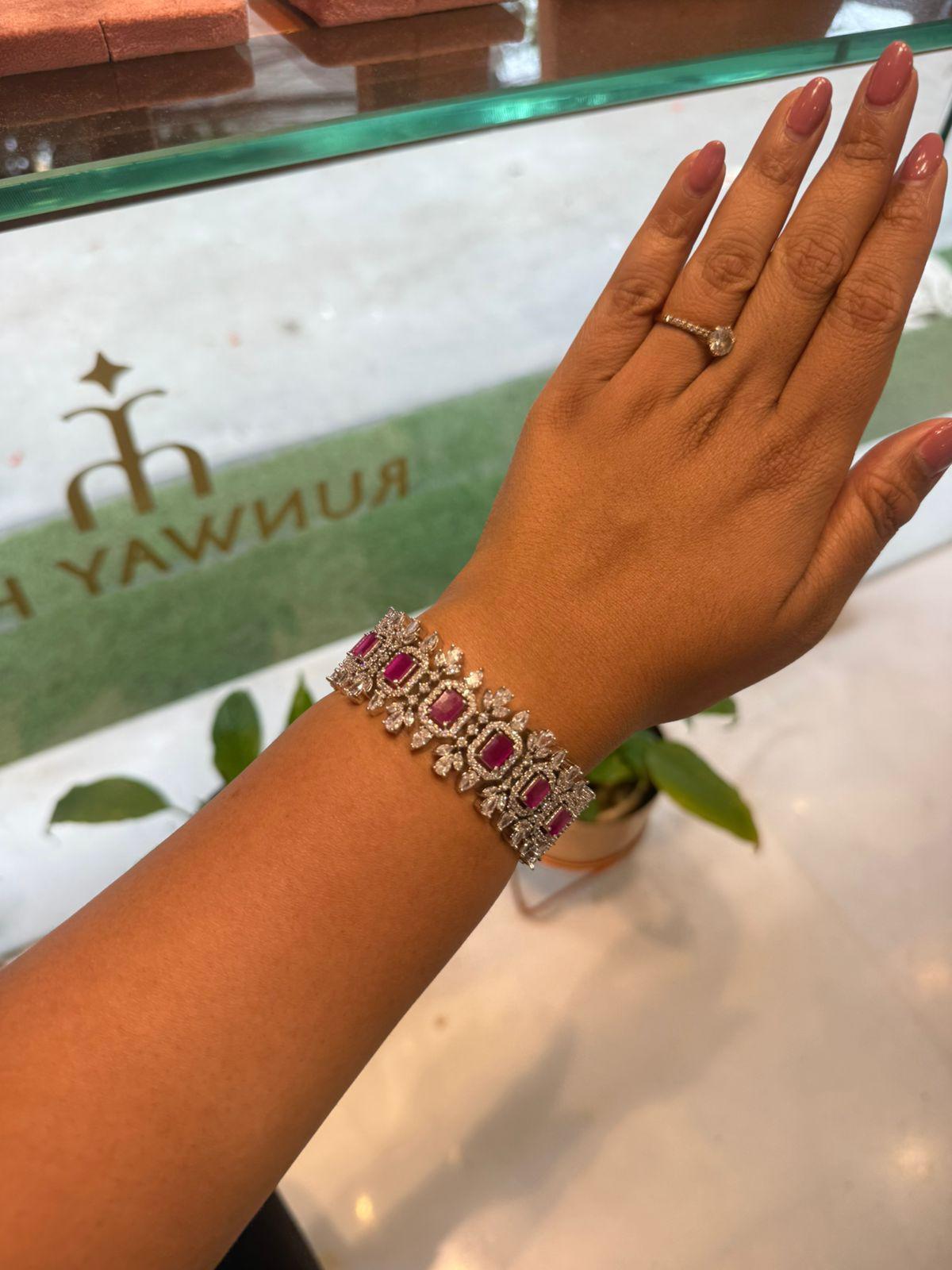 Cassida Bracelet ( Ruby ) image 0