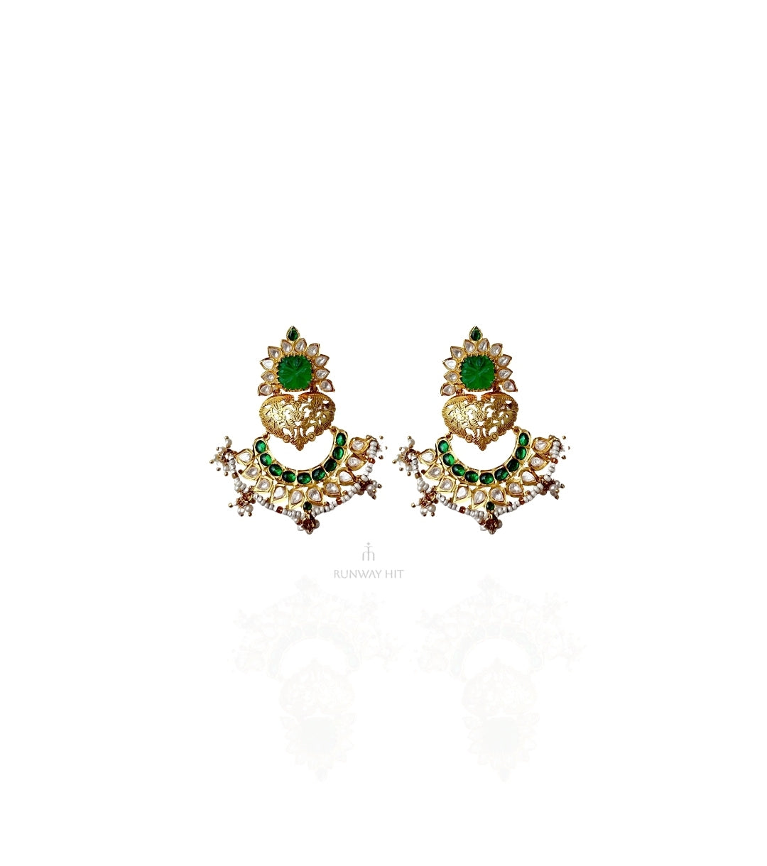 Nisha Gold Earring