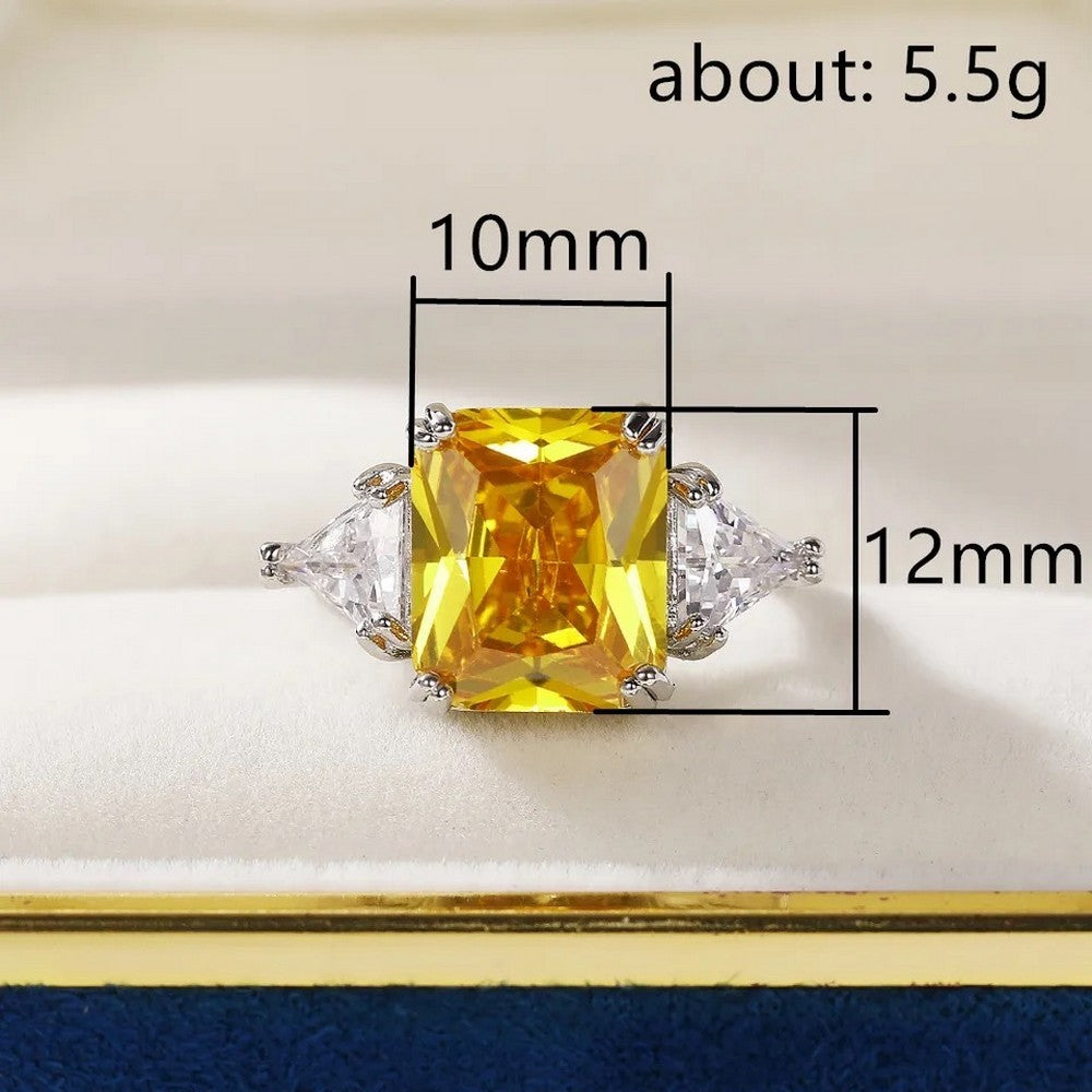 Joyce Yellow Ring image 3
