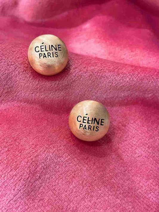 CELINE GOLDEN STUD image 0