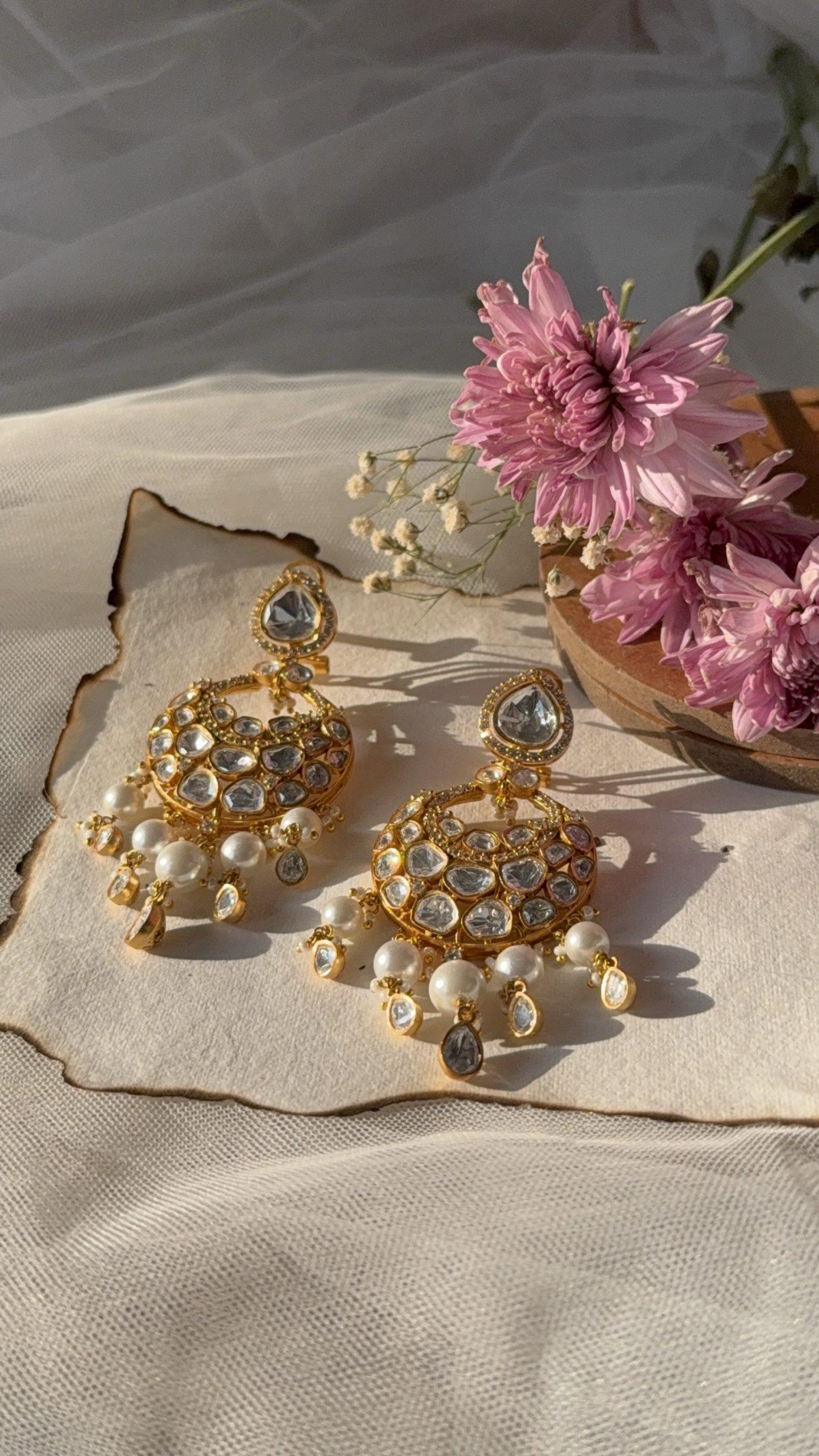 Pari Polki Earrings image 0