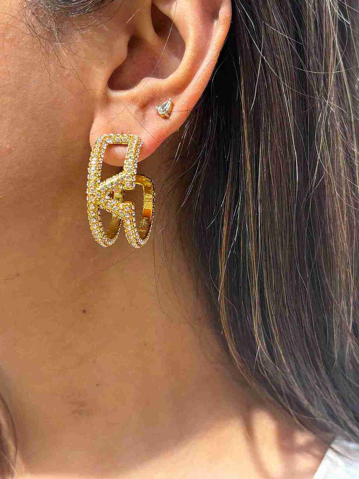Valentino round hoops image 0