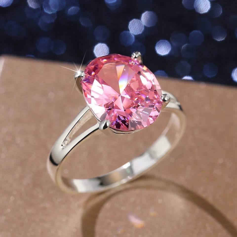 Pink Oval Ring image 0