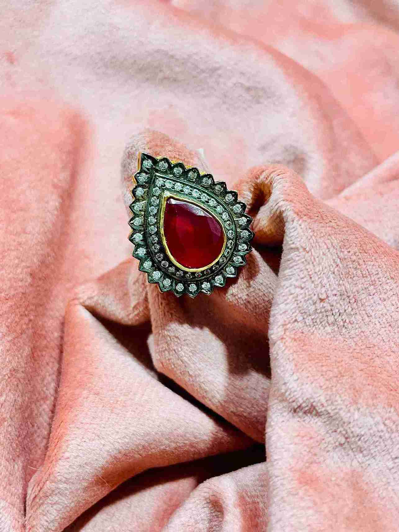 TARA DROP SHAPE EARRING image 0