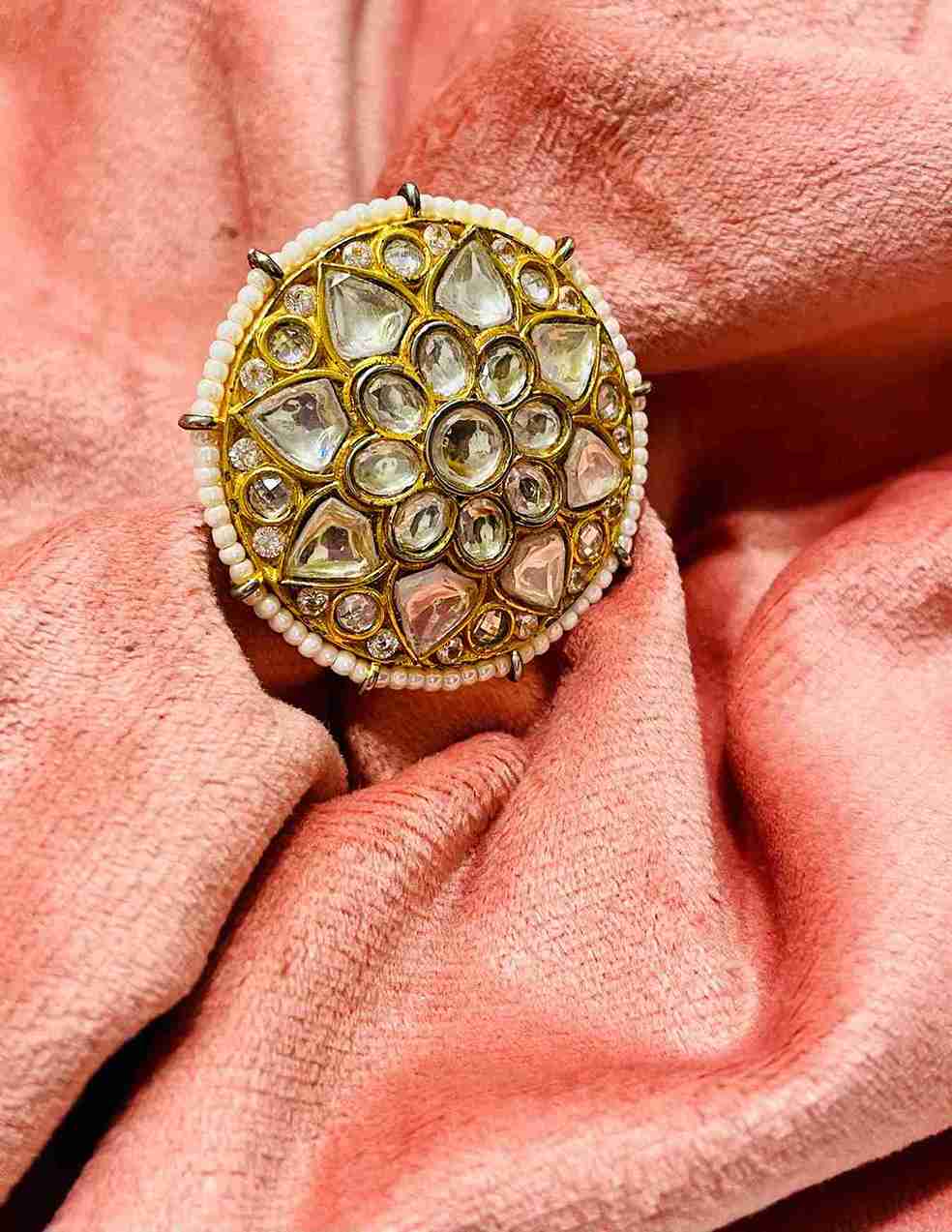 TIARA POLKI RING image 0