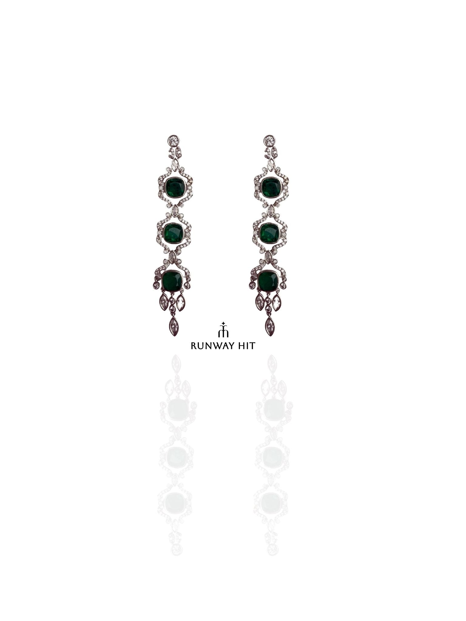 DALCY DIAMOND LONG EARRING