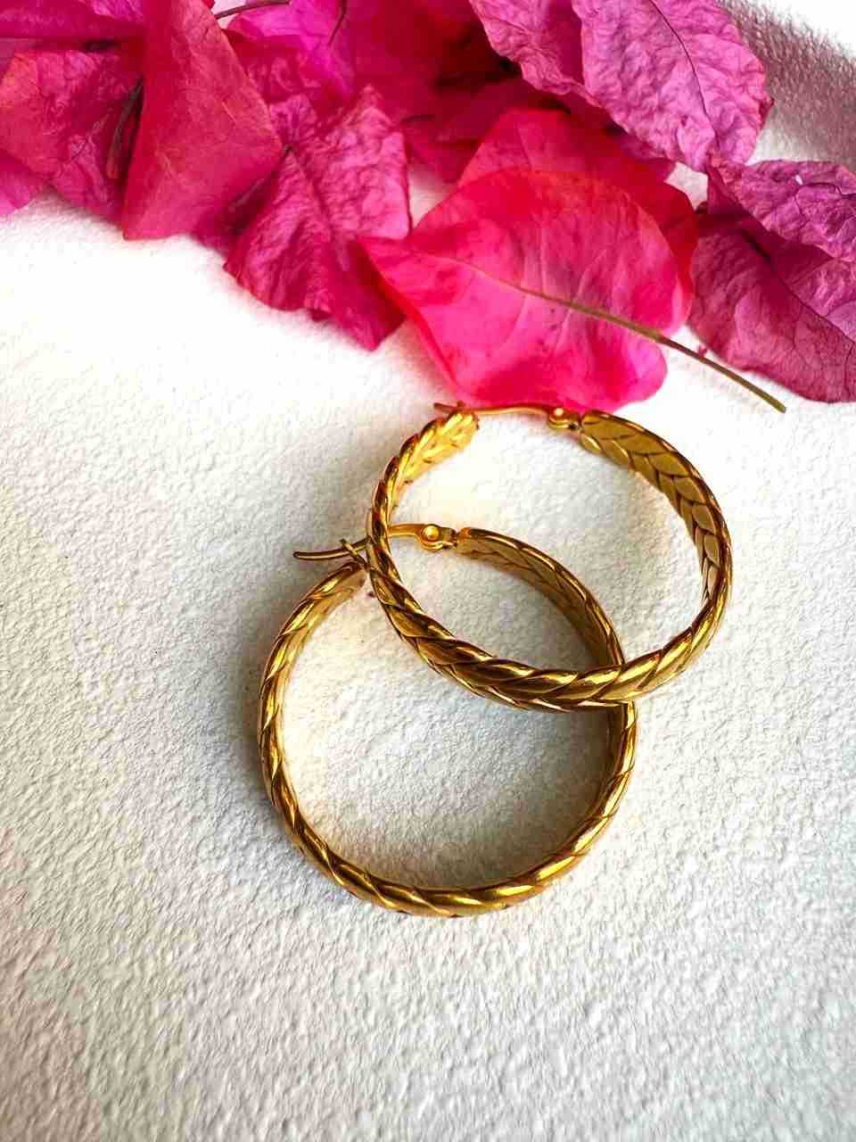 BRAID HOOPS image 0