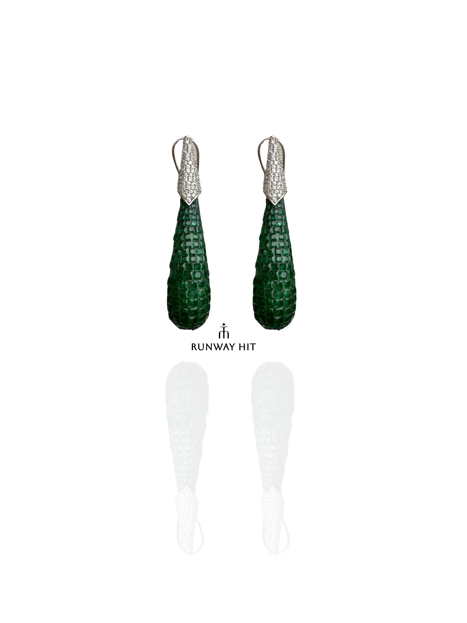 TAYLOR GREEN BLING EARRING