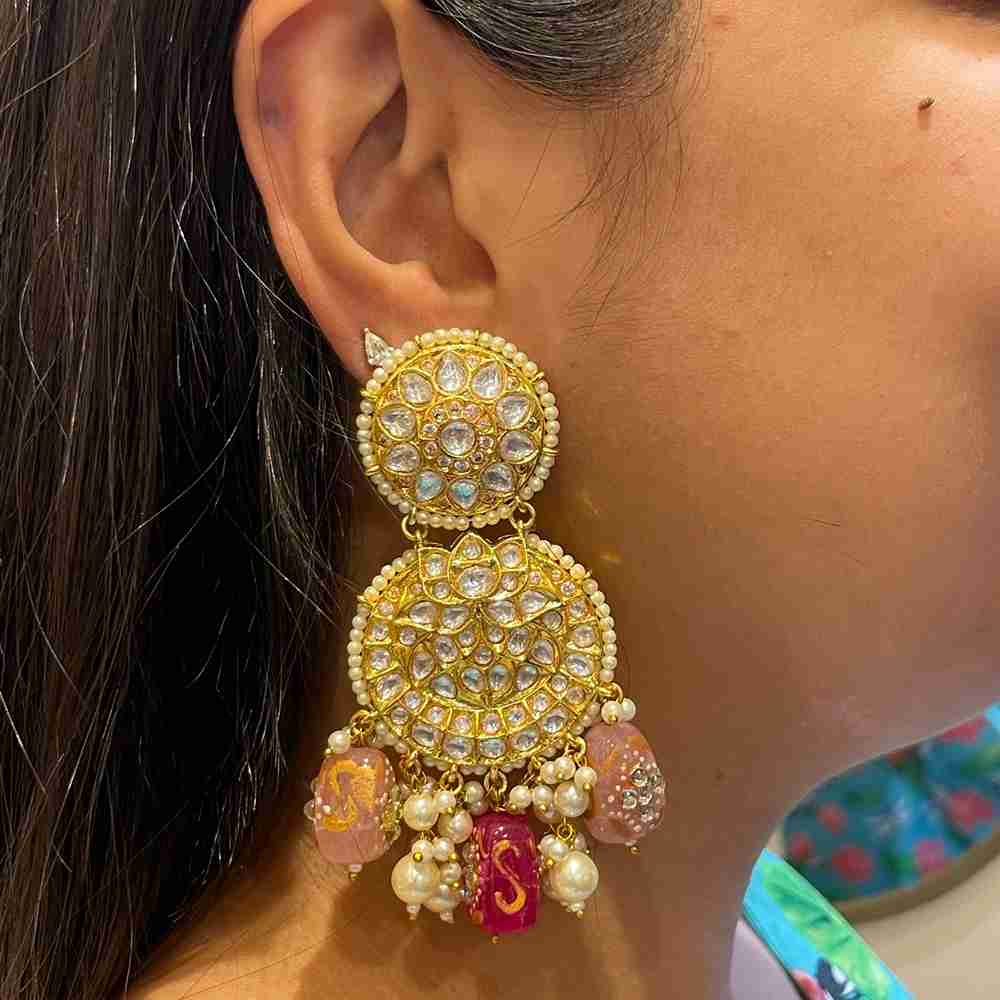 Ruhaani  Kundan earing image 0
