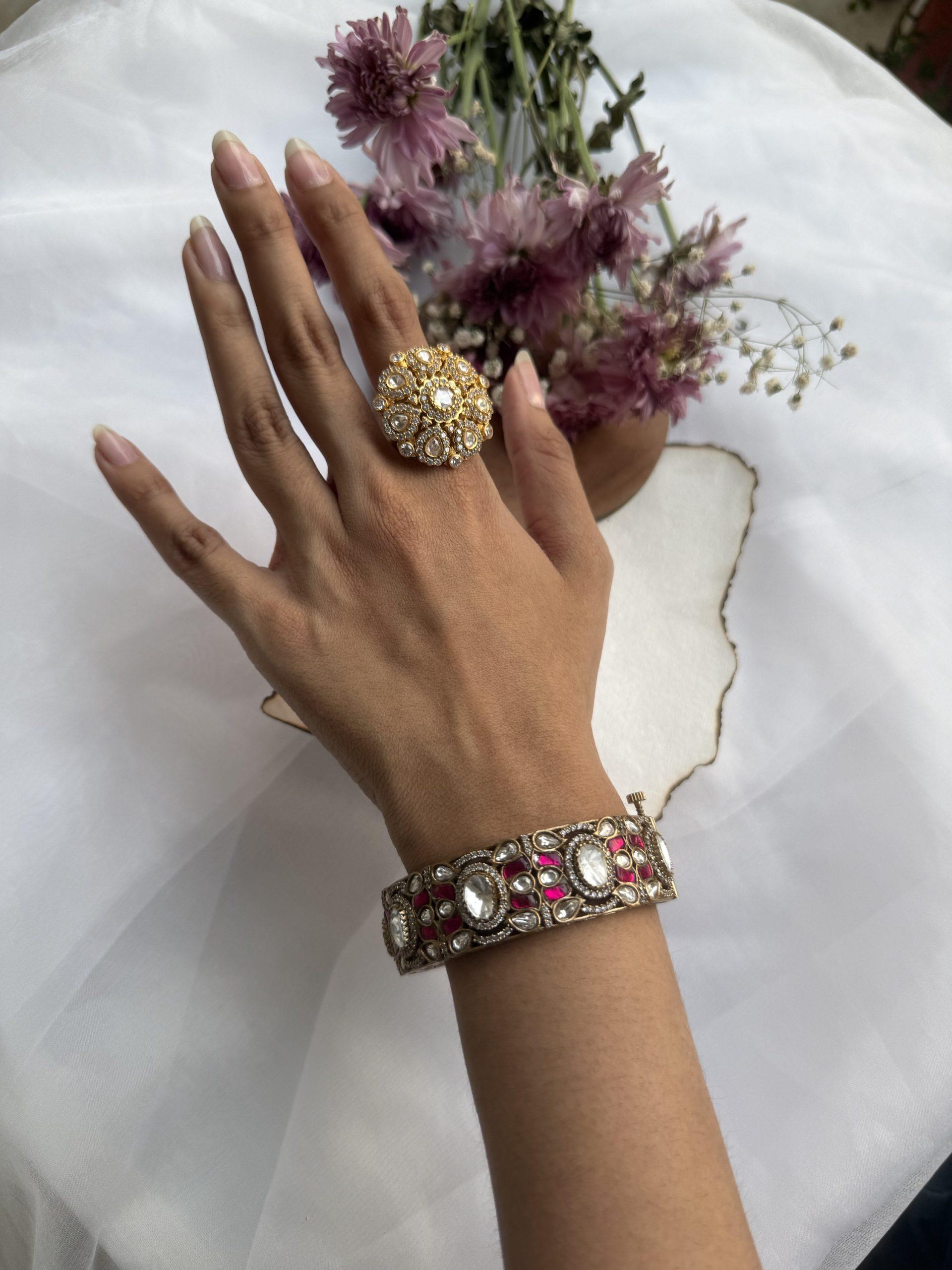 Kriti Polki Bangle image 0