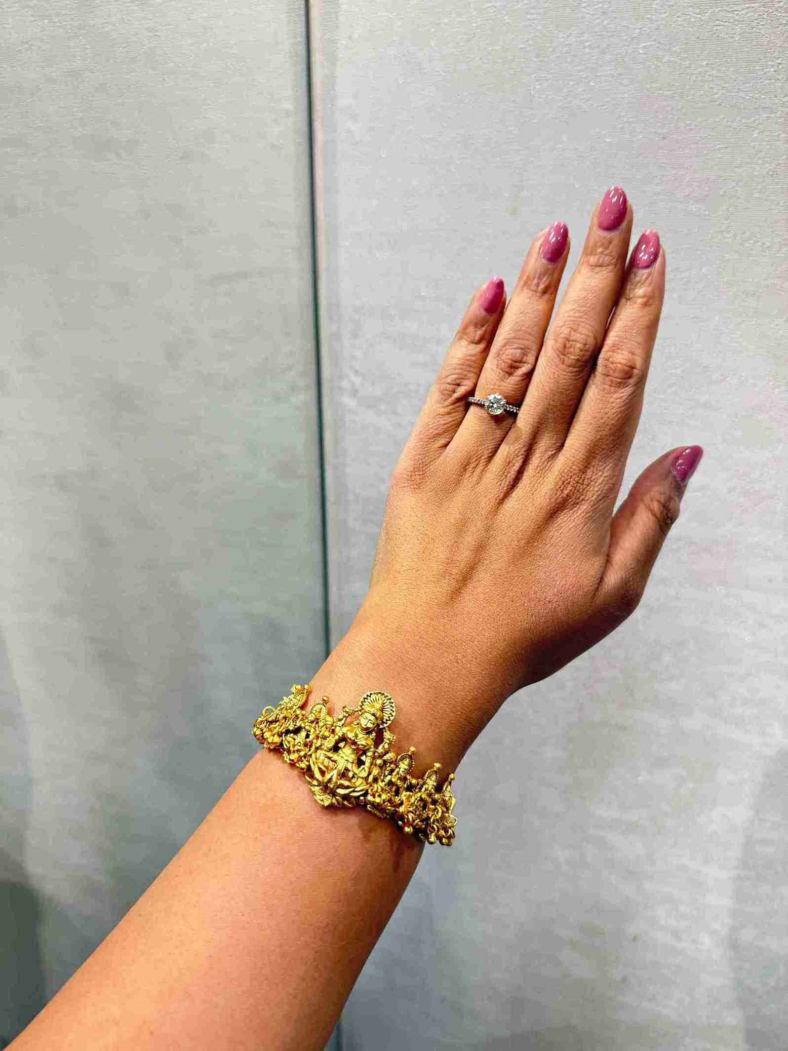 LAXMI GOLD BANGLE image 0