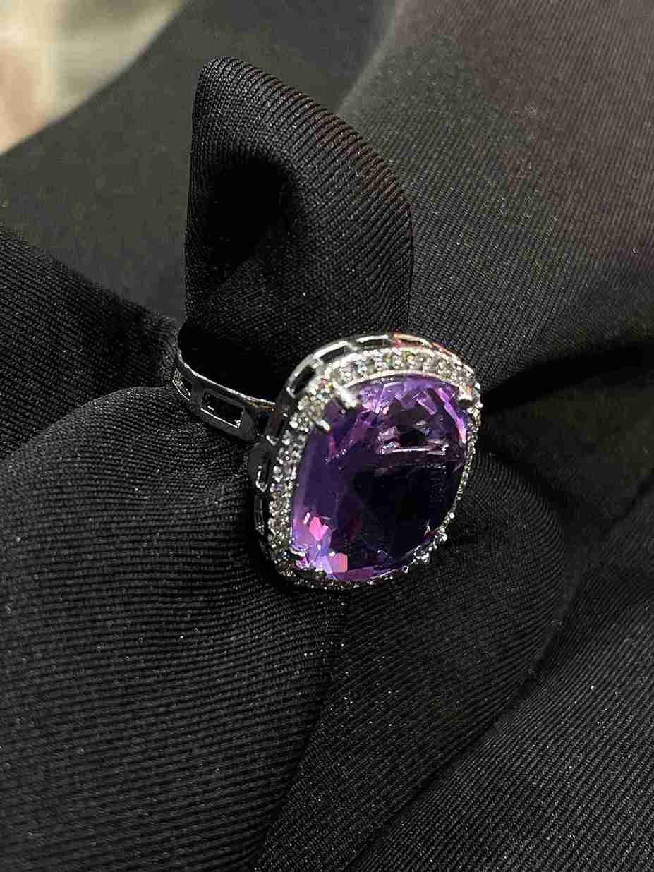 JOLENA PURPLE RING image 0